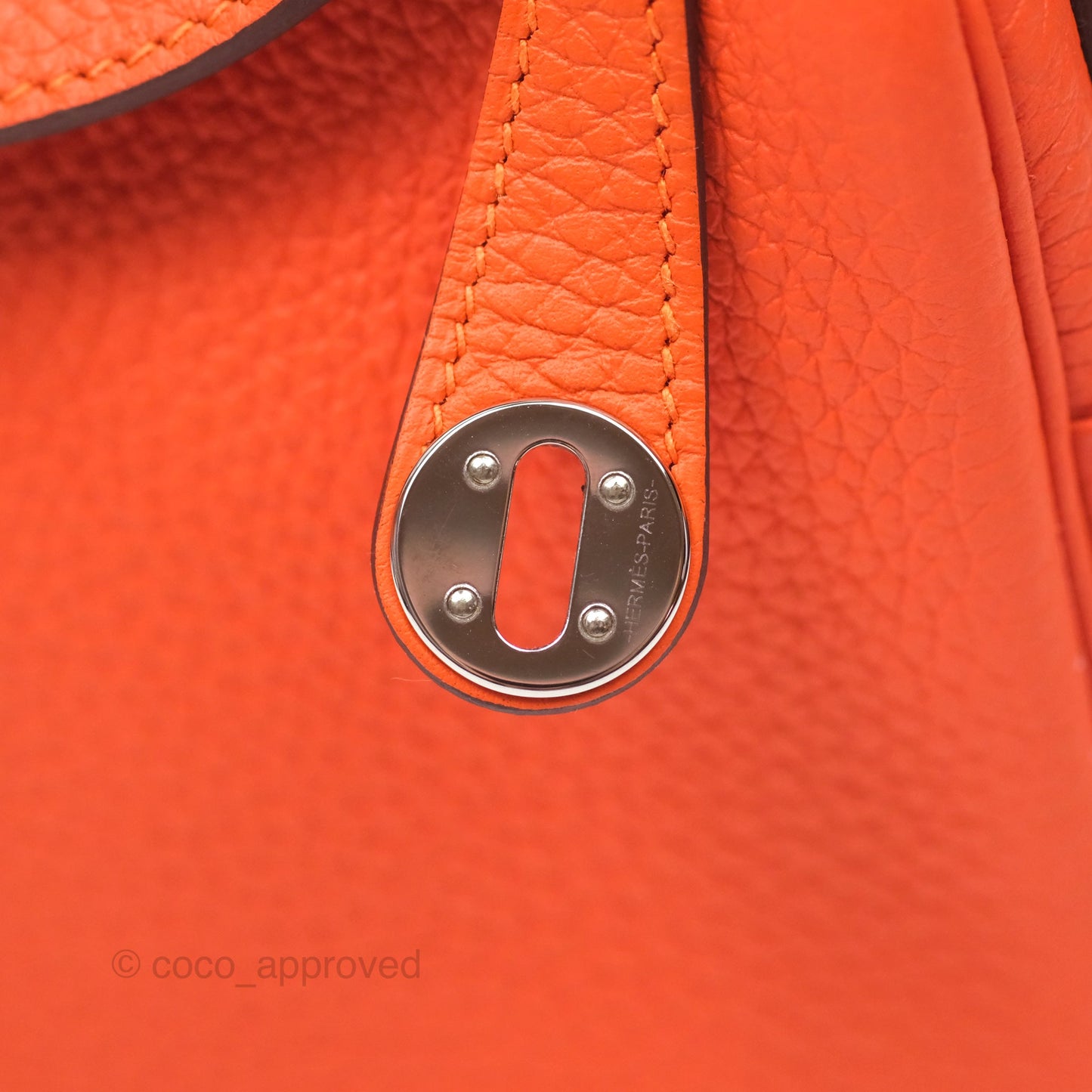Hermès Mini Lindy 20 Clemence Palladium Hardware