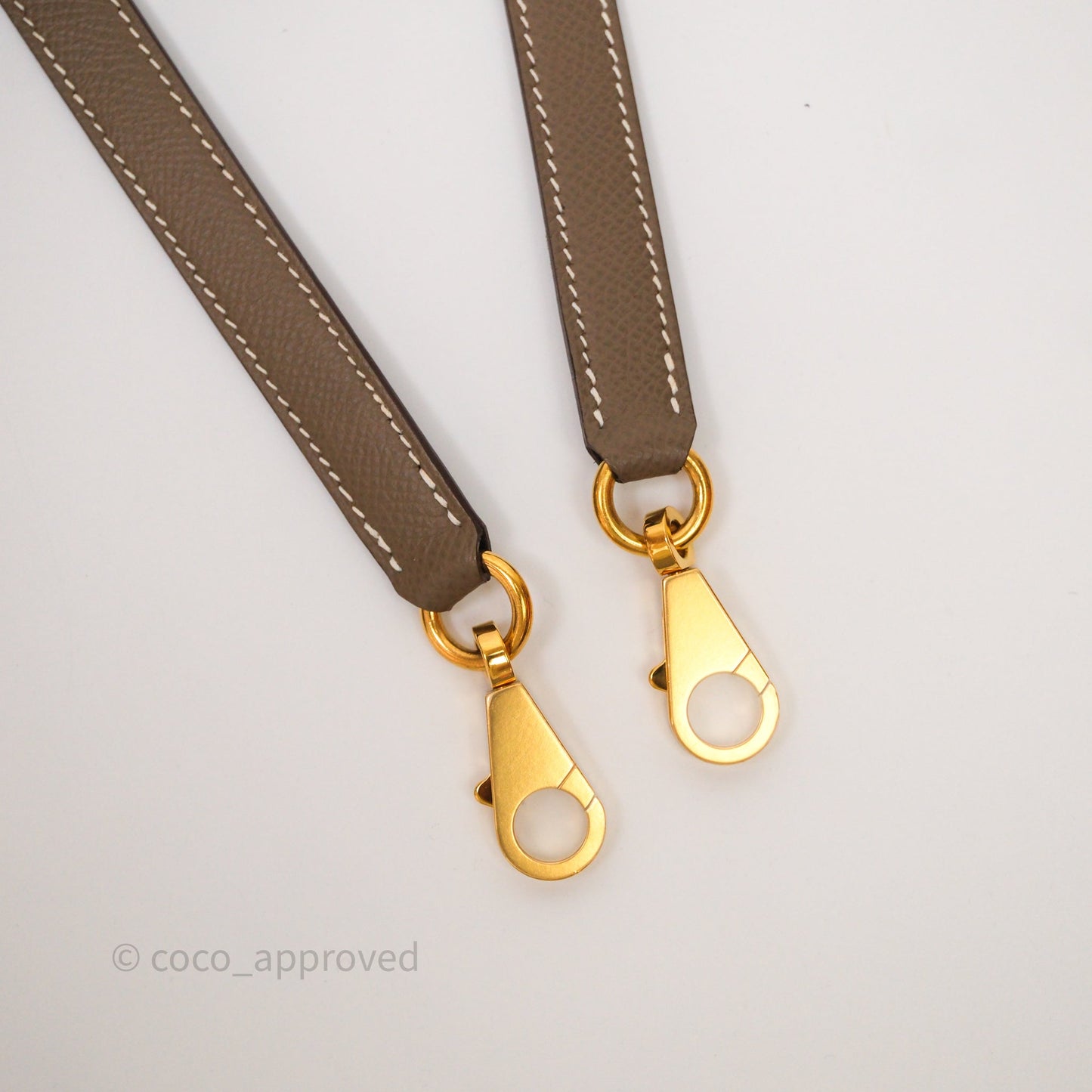 Hermès Kelly 28 Etoupe Epsom Gold Hardware