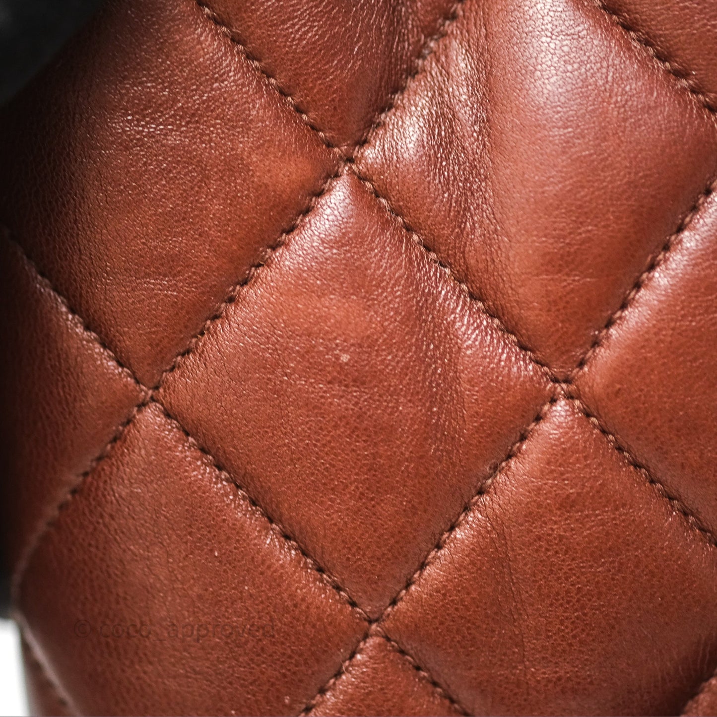 Chanel Vintage CC Duma Backpack Brown Lambskin 24K Gold Hardware