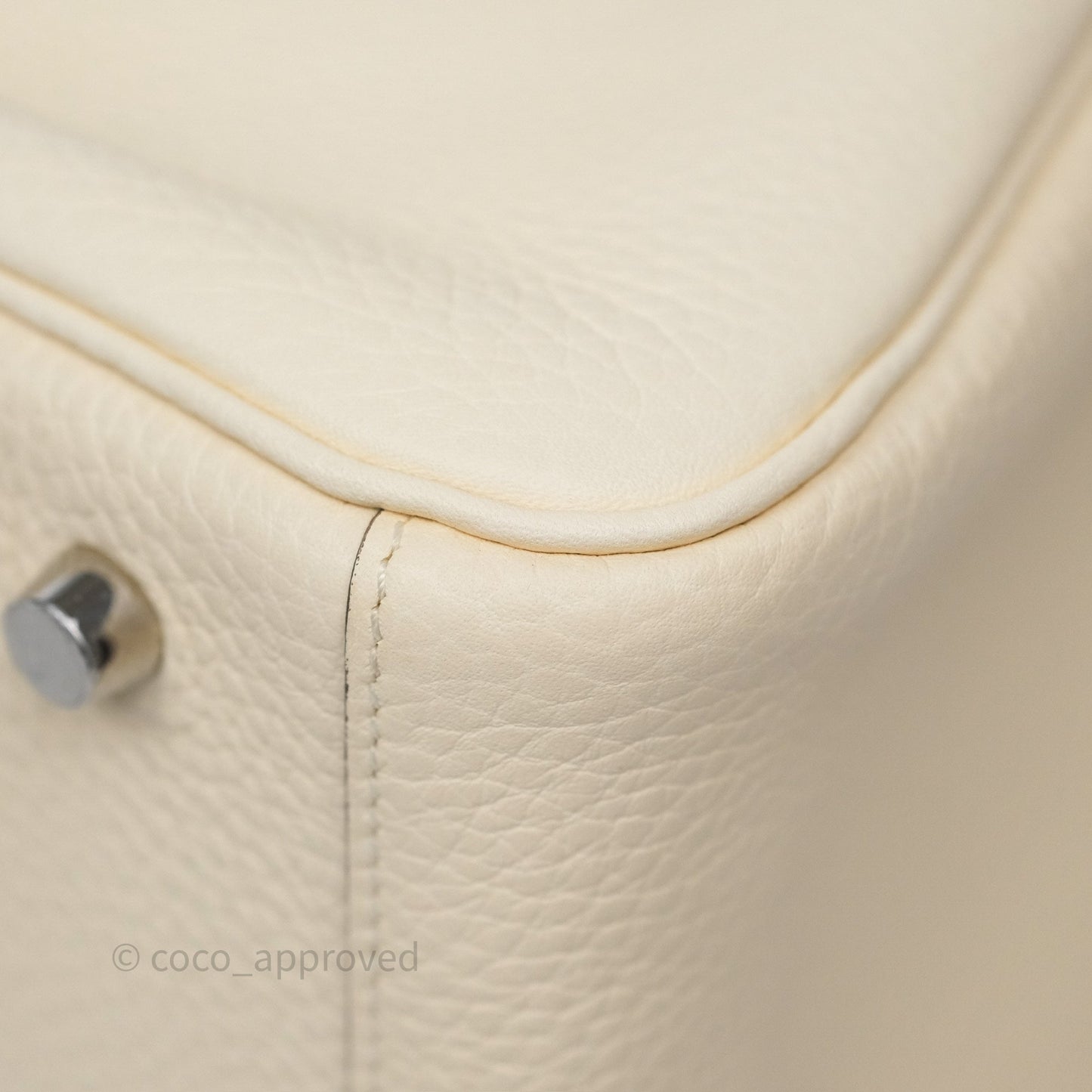 Hermès Lindy 30 Nata I2 Clemence Palladium Hardware