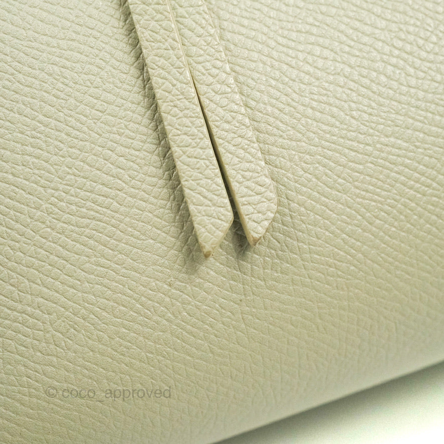 Celine Micro Belt Bag Light Khaki Grained Calfskin Silver Hardware
