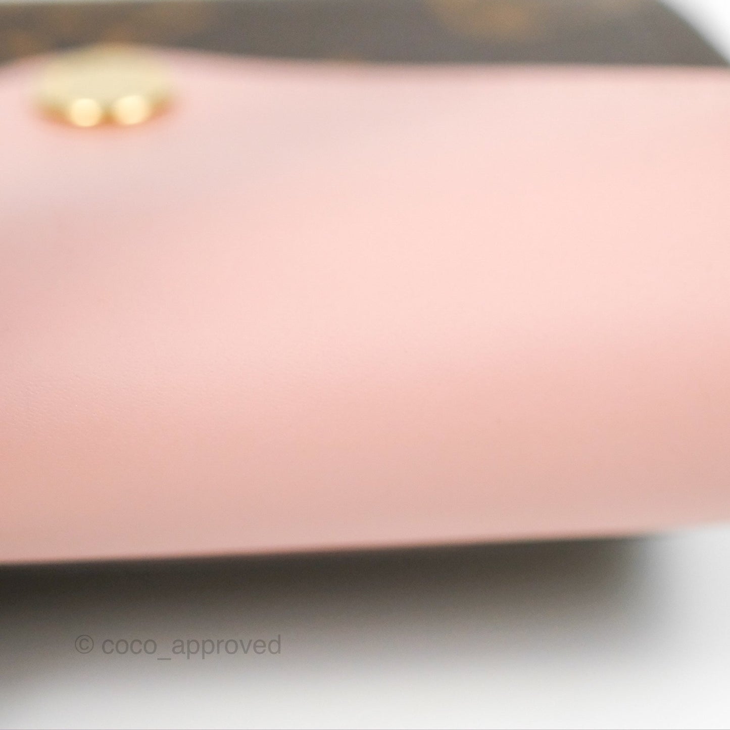 Louis Vuitton Victorine Wallet Monogram Canvas Rose Ballerina