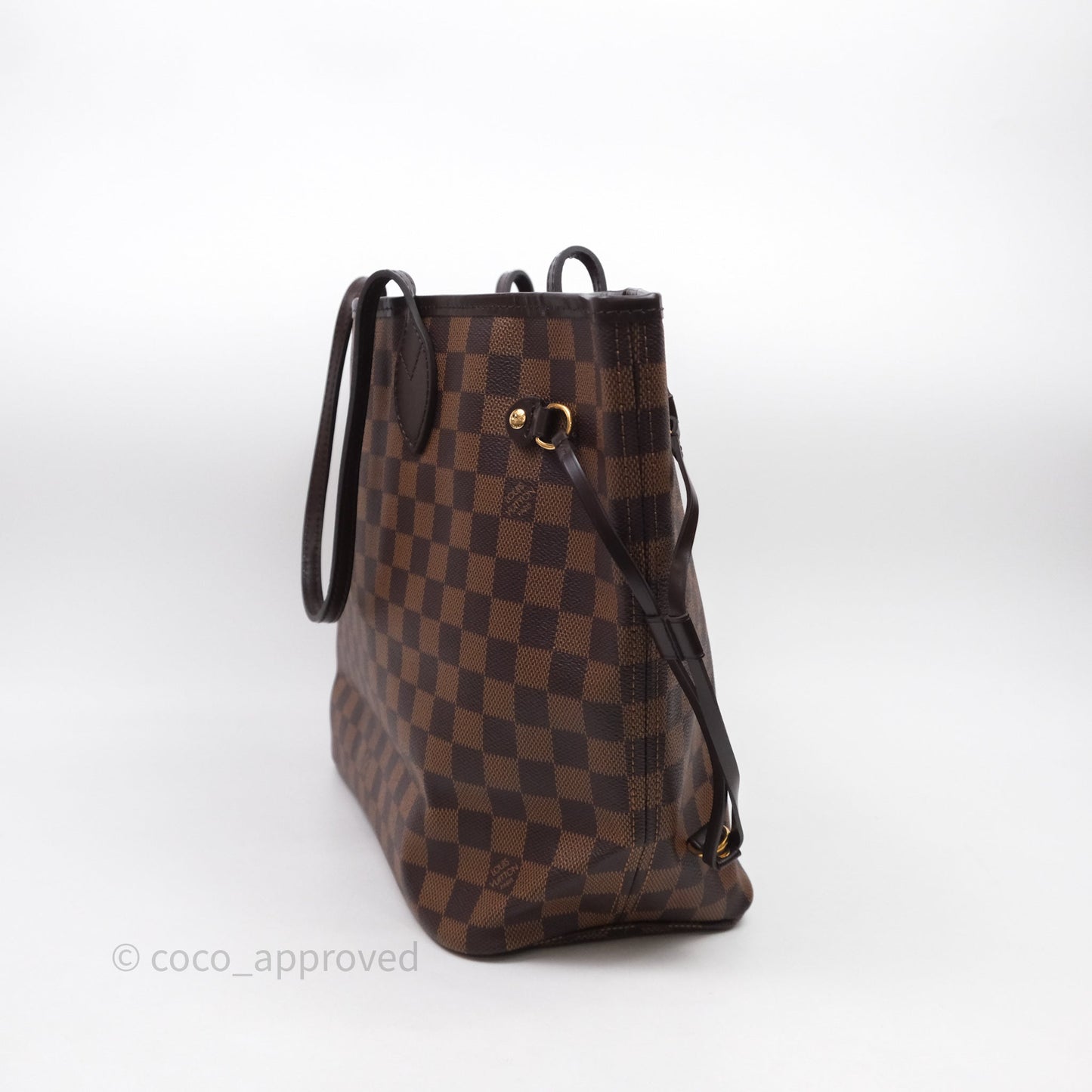 Louis Vuitton Neverfull MM Damier Ebene Canvas