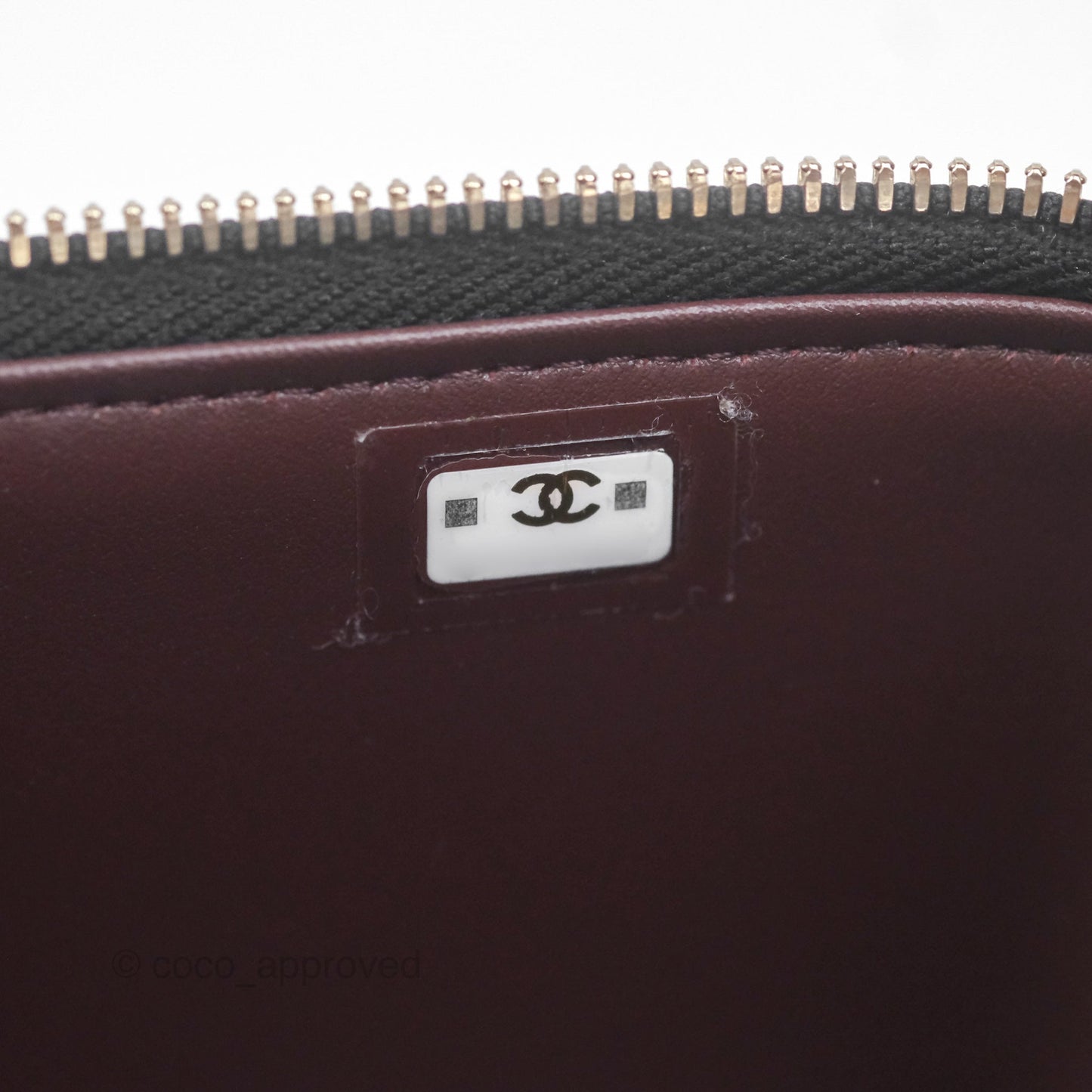 Chanel Vanity Rectangular With Chain Black Caviar Gold Hardware
