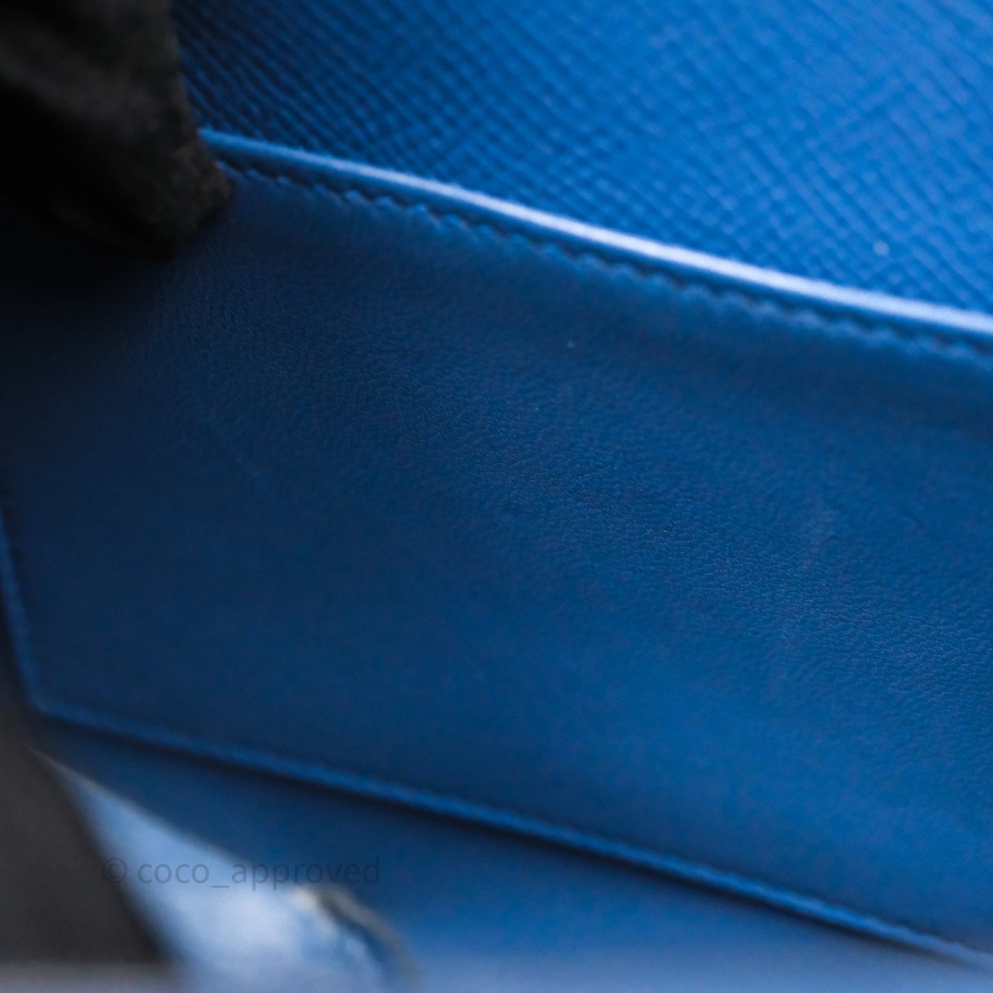 Hermès Cherche-Midi R2 Bleu Agate Epsom Palladium Hardware