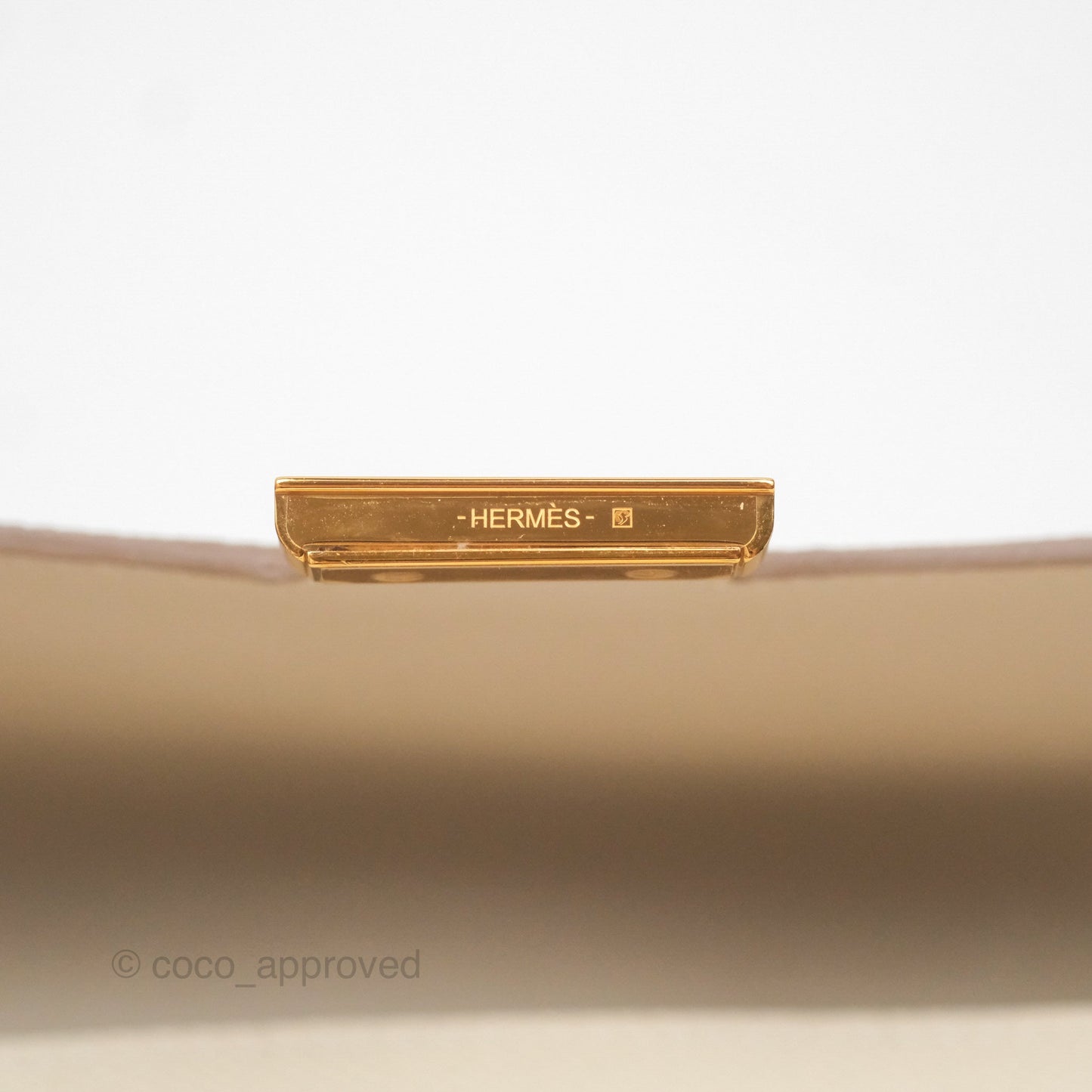 Hermès Constance Long To Go Wallet Craie 10 Epsom Gold Hardware