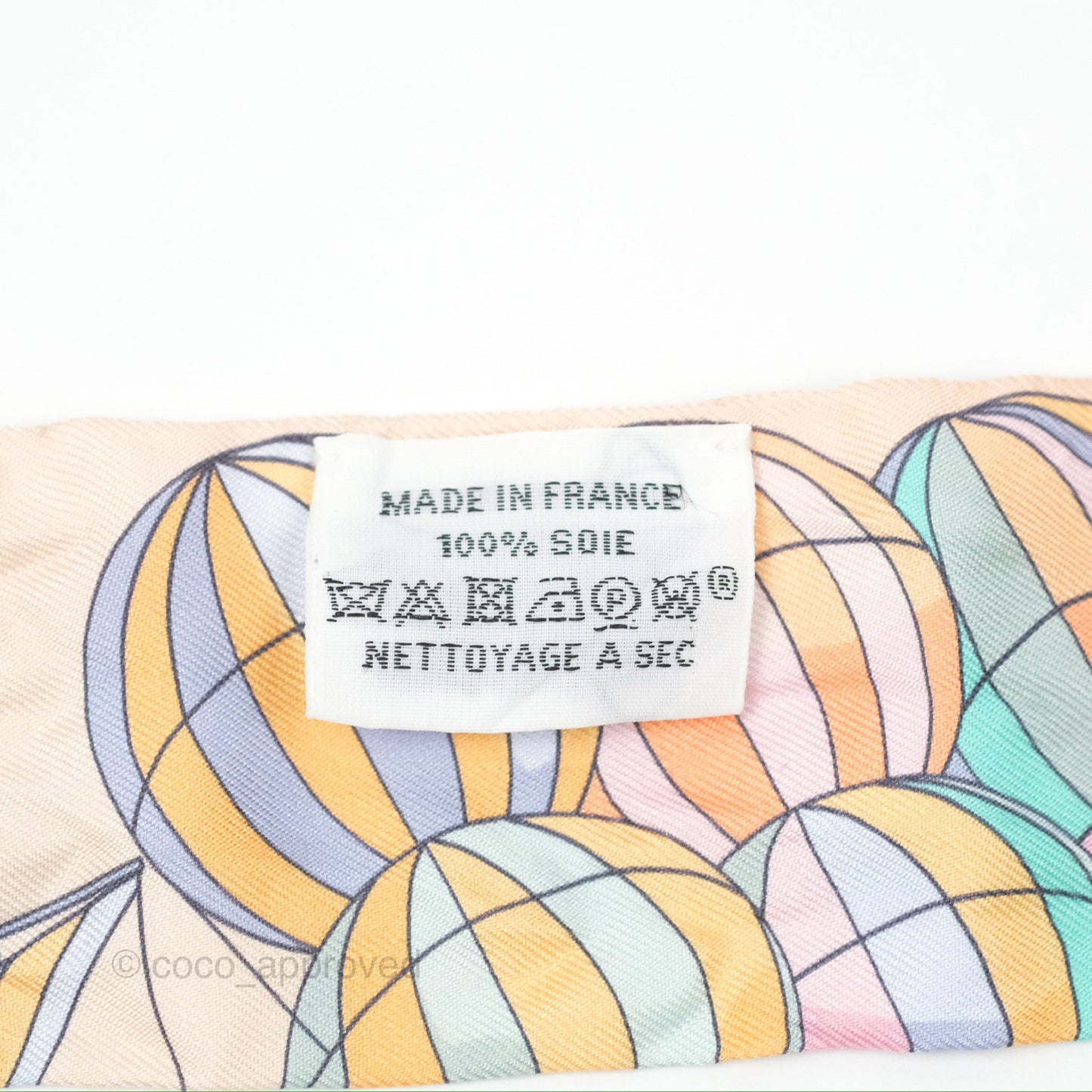 Hermes Les Folies du Ciel Silk Twilly