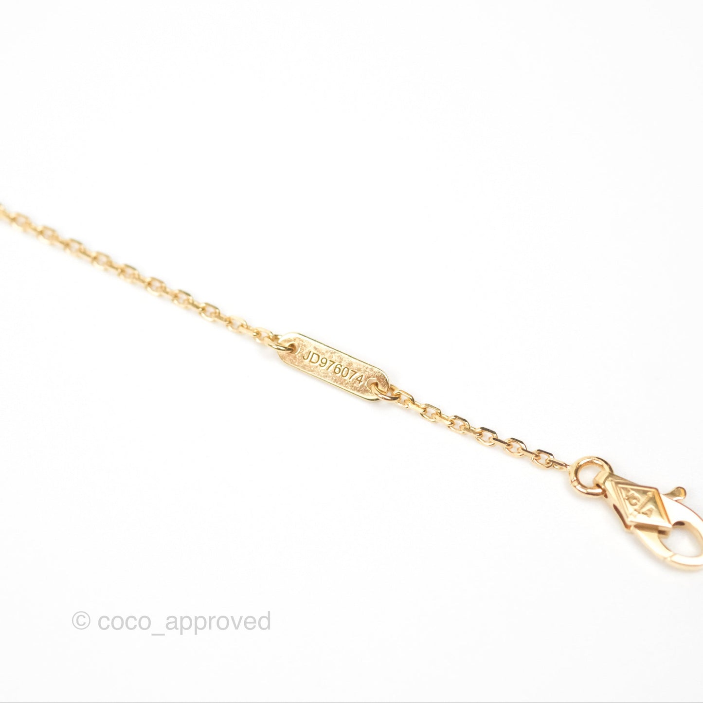 Van Cleef & Arpels Frivole Pendant 18K Yellow Gold Diamond Mini Model