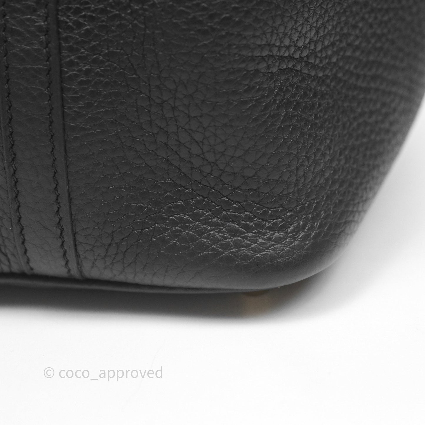 Hermès Picotin 18 Black Noir 89 Clemence Gold Hardware