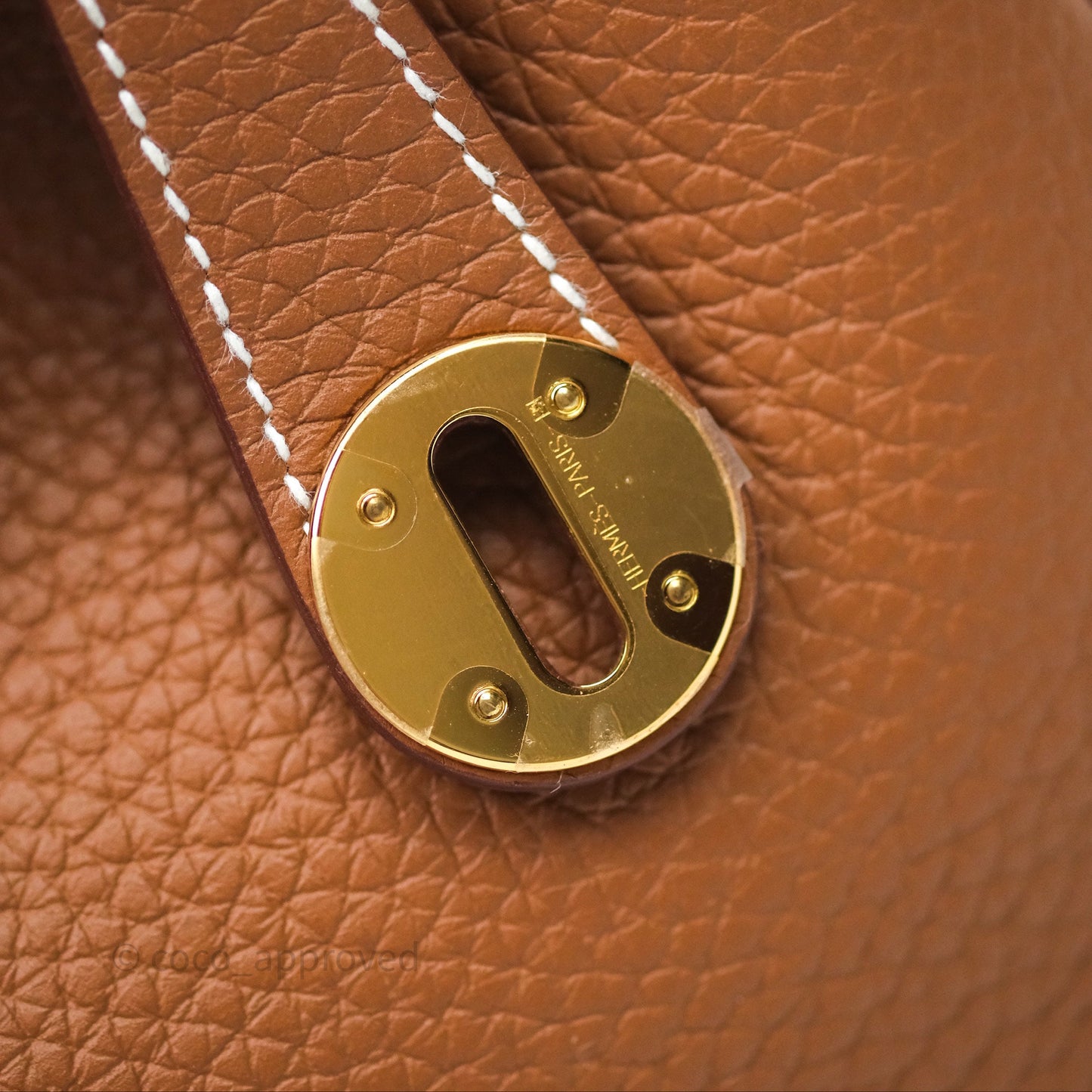 Hermès Lindy 26 Gold 37 Clemence Gold Hardware