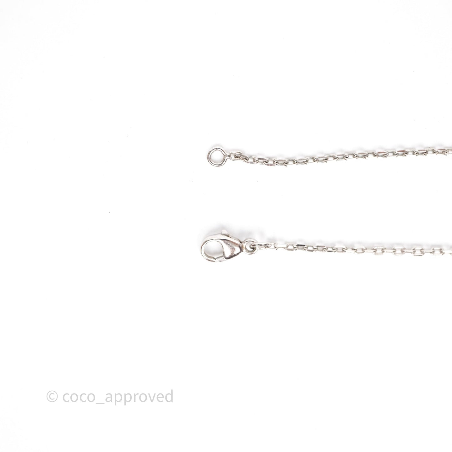 Hermès Mini Pop H Pink Pendant Necklace Palladium Hardware