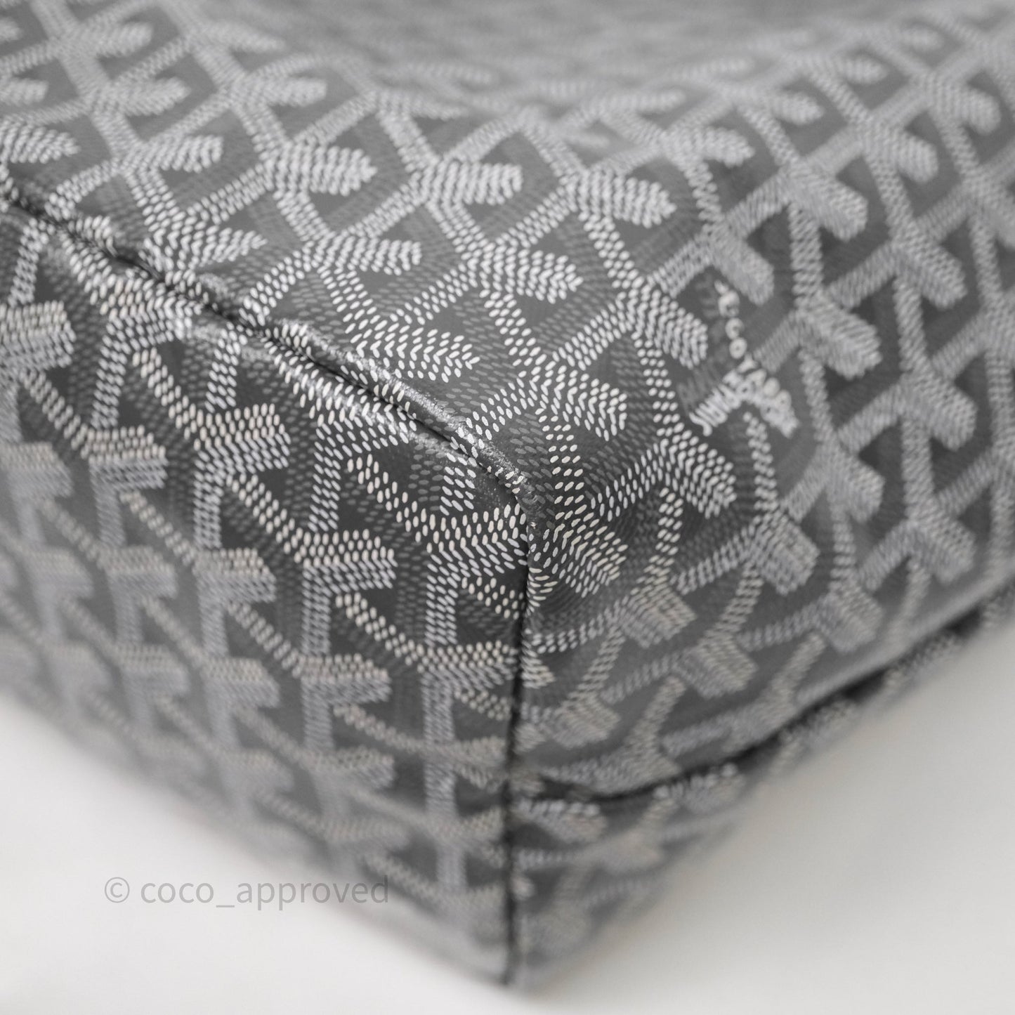 Goyard St Louis Tote PM Grey
