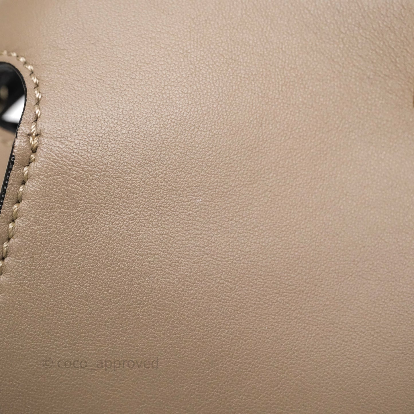 Fendi Peekaboo Iconic Essentially Bag Calfskin Beige