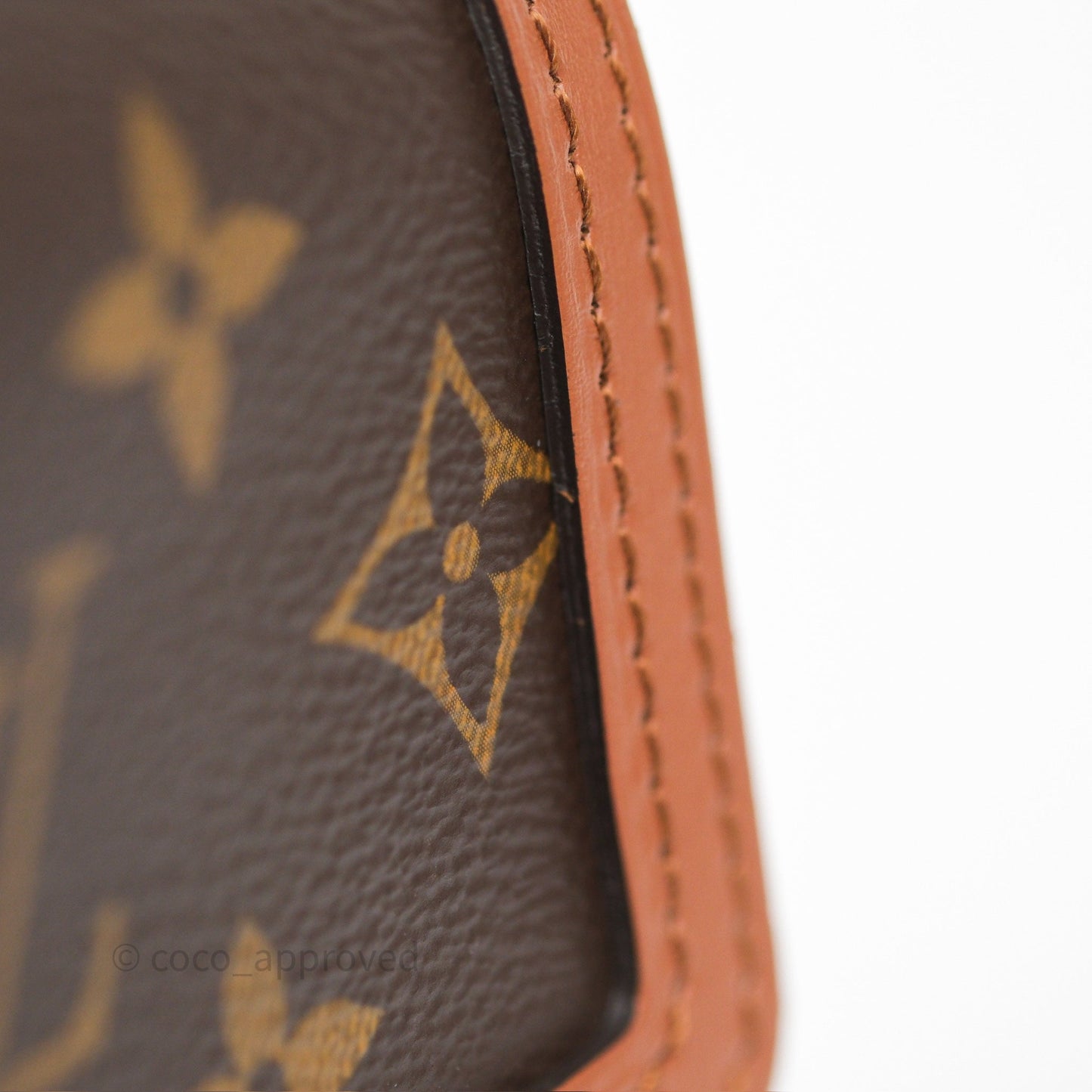 Louis Vuitton Mini Dauphine Monogram Tan Calfskin