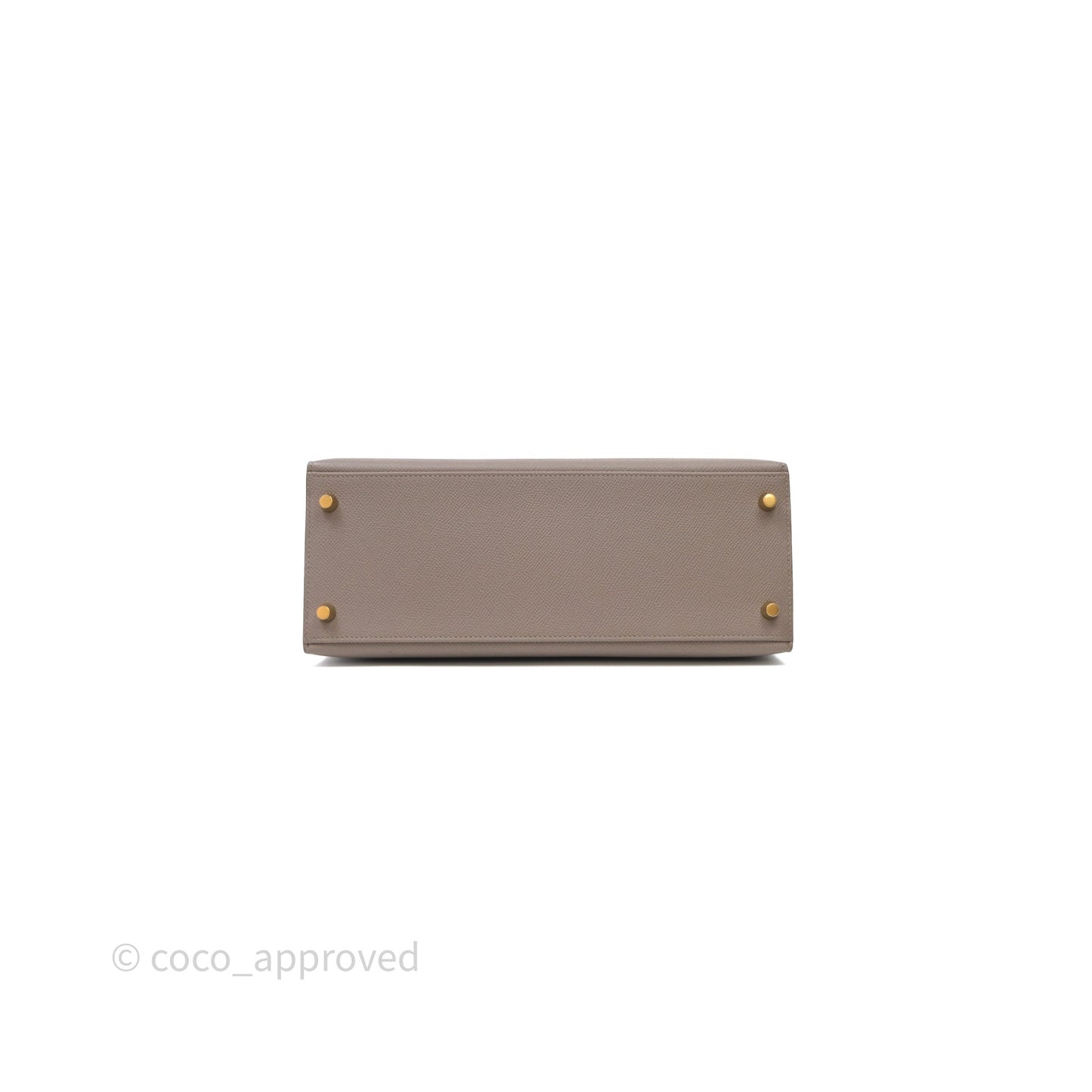 Hermès Kelly 28 Gris Asphalte Epsom Gold Hardware