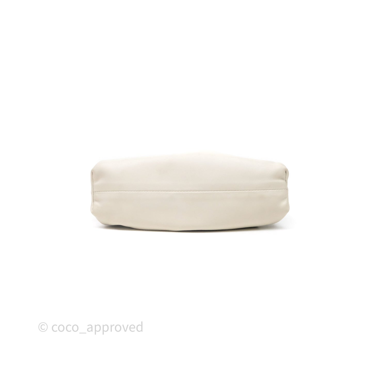 Bottega Veneta The Mini Pouch Ivory Calfskin