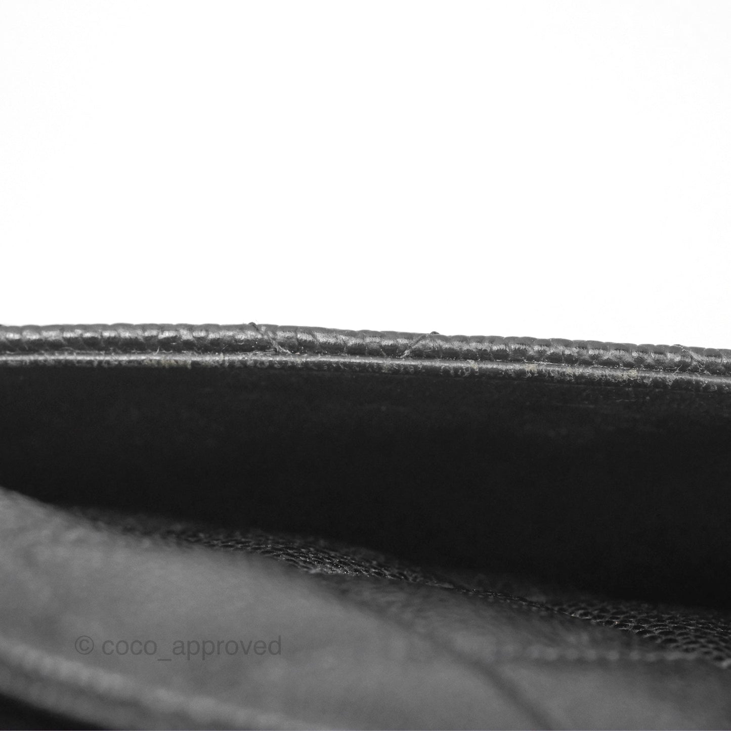 Chanel Vintage Medallion CC Black Caviar Tote Bag Gold Hardware
