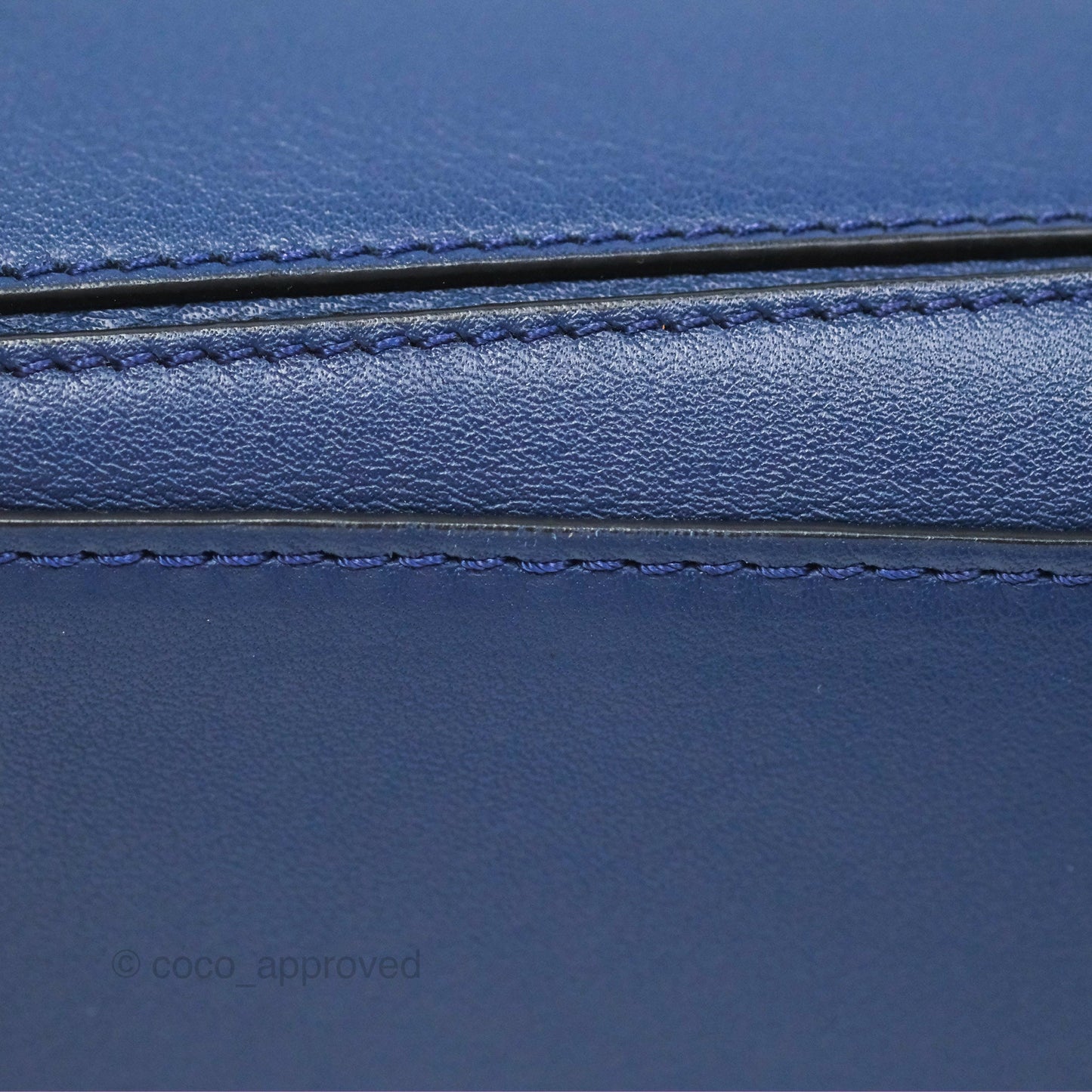 Loewe Small Puzzle Bag Navy Calfskin
