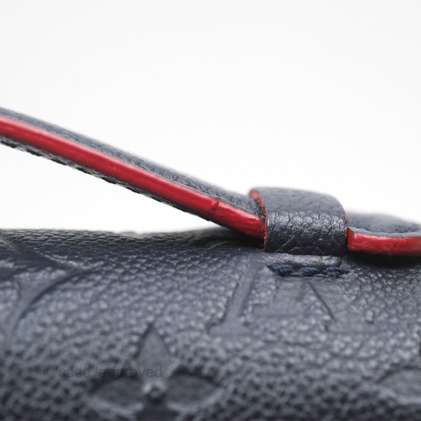 Louis Vuitton Empreinte Pochette Metis Marine Rouge