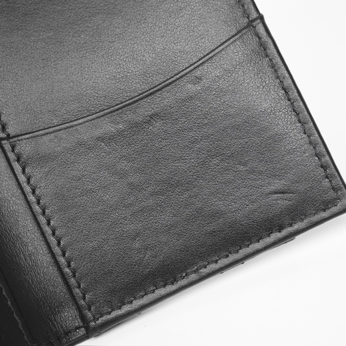 Chanel Card Holder Quilted So Black Calfskin 24P