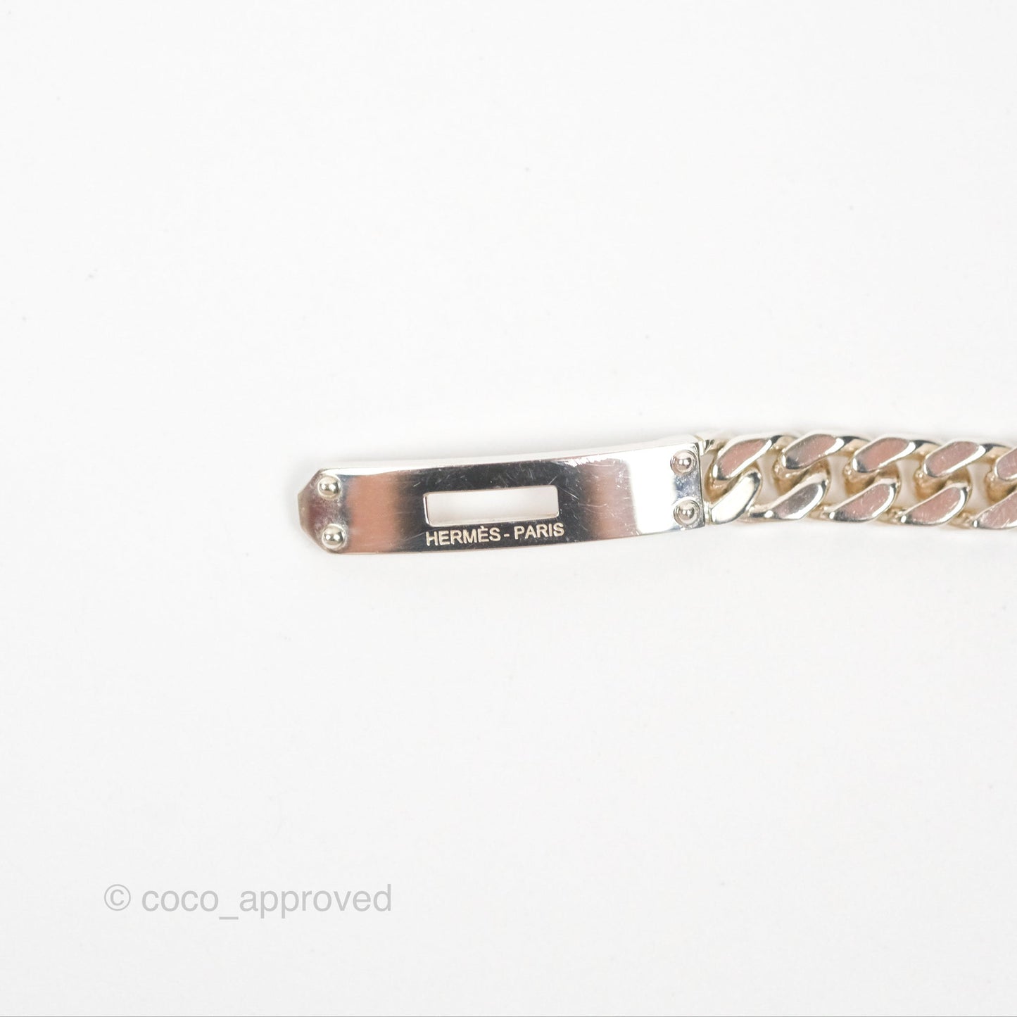 Hermès Bracelet Kelly Gourmette XS Sterling Silver