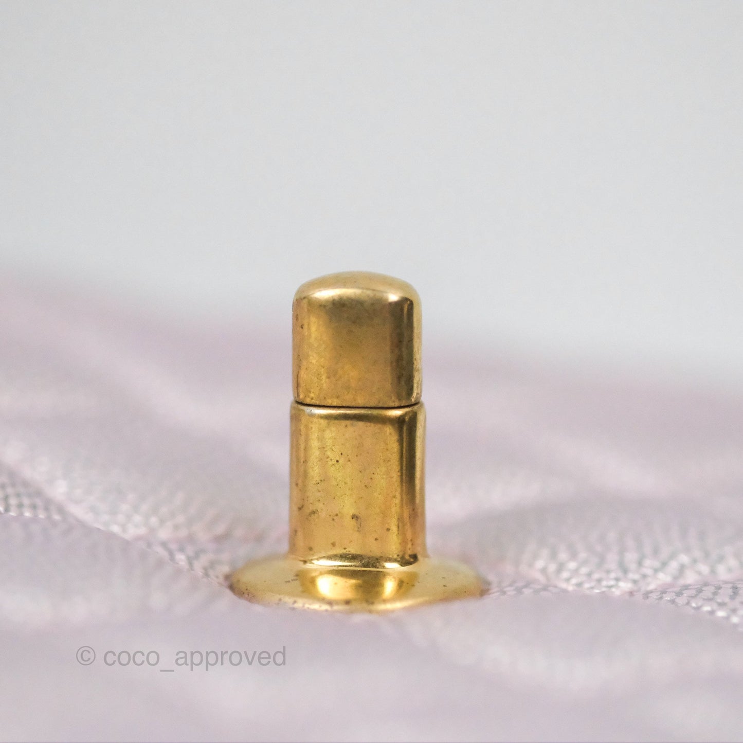 Chanel Mini Coco Handle Quilted Iridescent Purple Caviar Gold Hardware