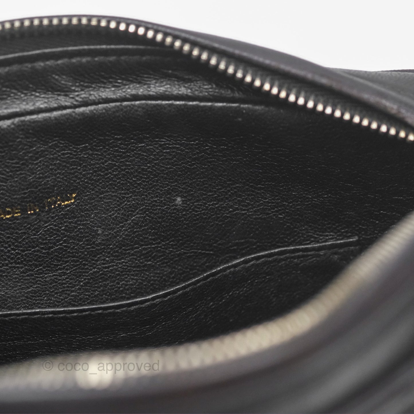 Chanel Vintage Small Camera Bag Black Lambskin Gold Hardware