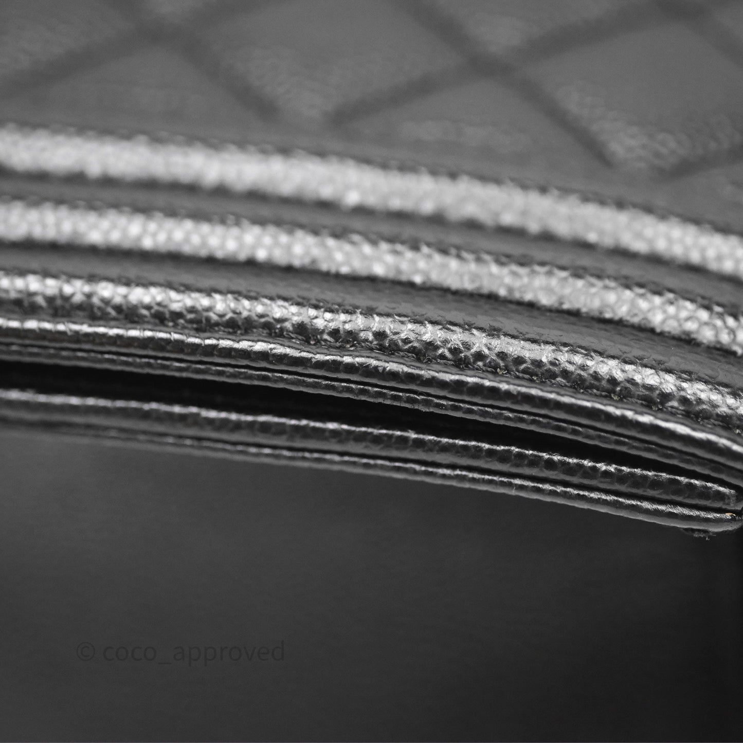 Chanel Quilted Medium Boy Black Caviar Ruthenium Hardware