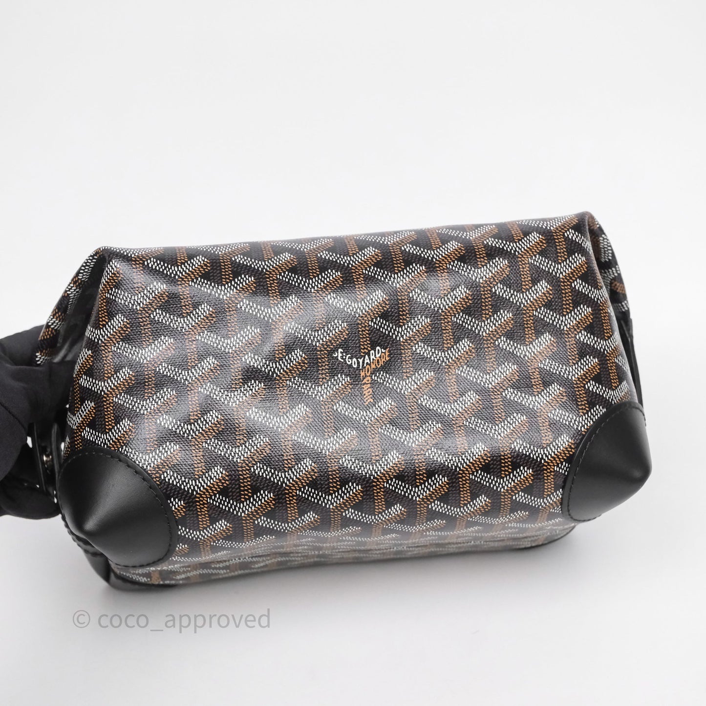 Goyard Bowling 25 Toiletry Black