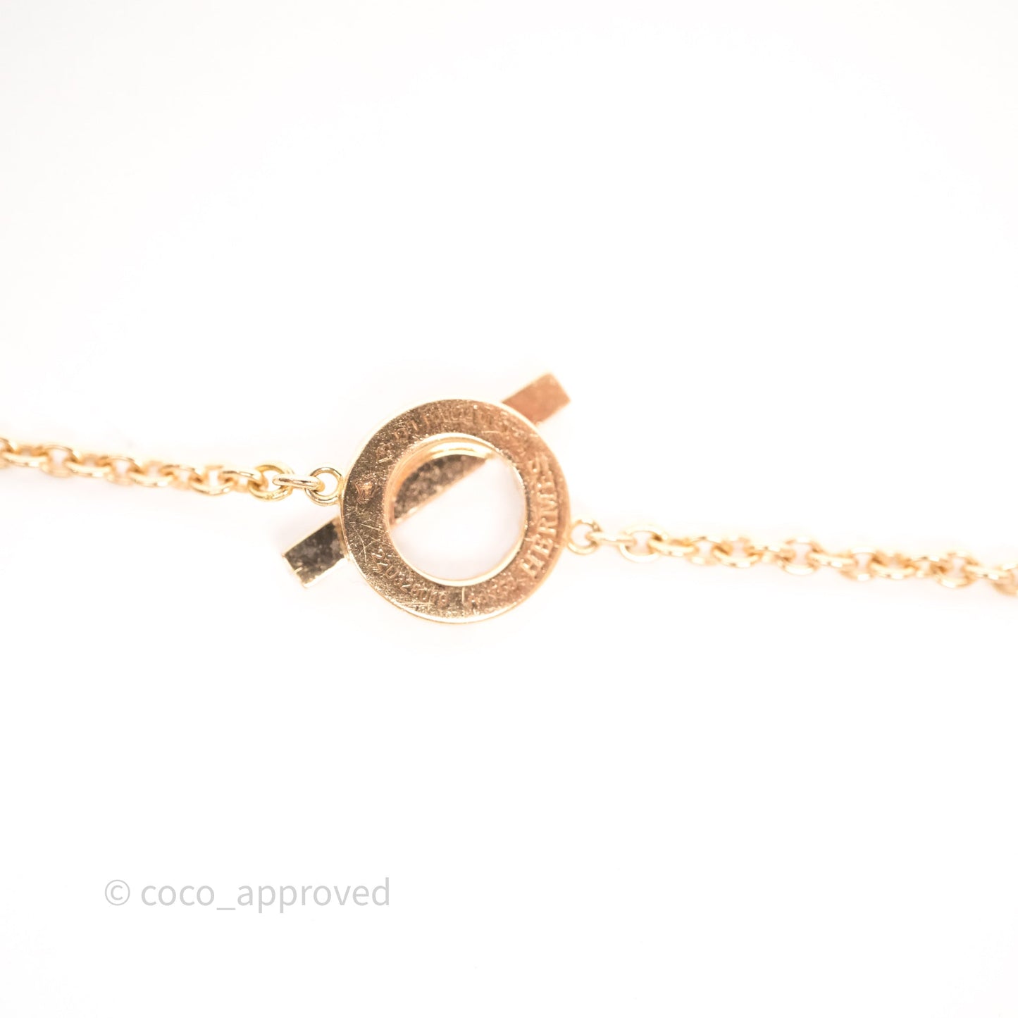 Hermès Finesse Bracelet Rose Gold