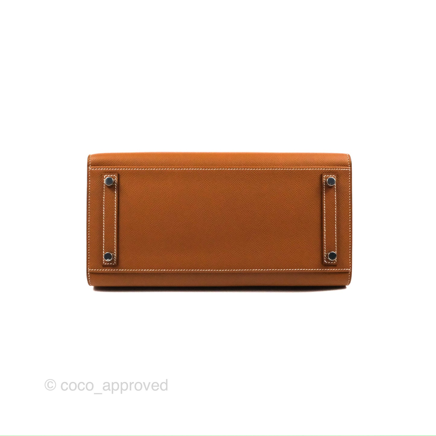 Hermès Birkin 30 Sellier Gold Epsom Palladium Hardware