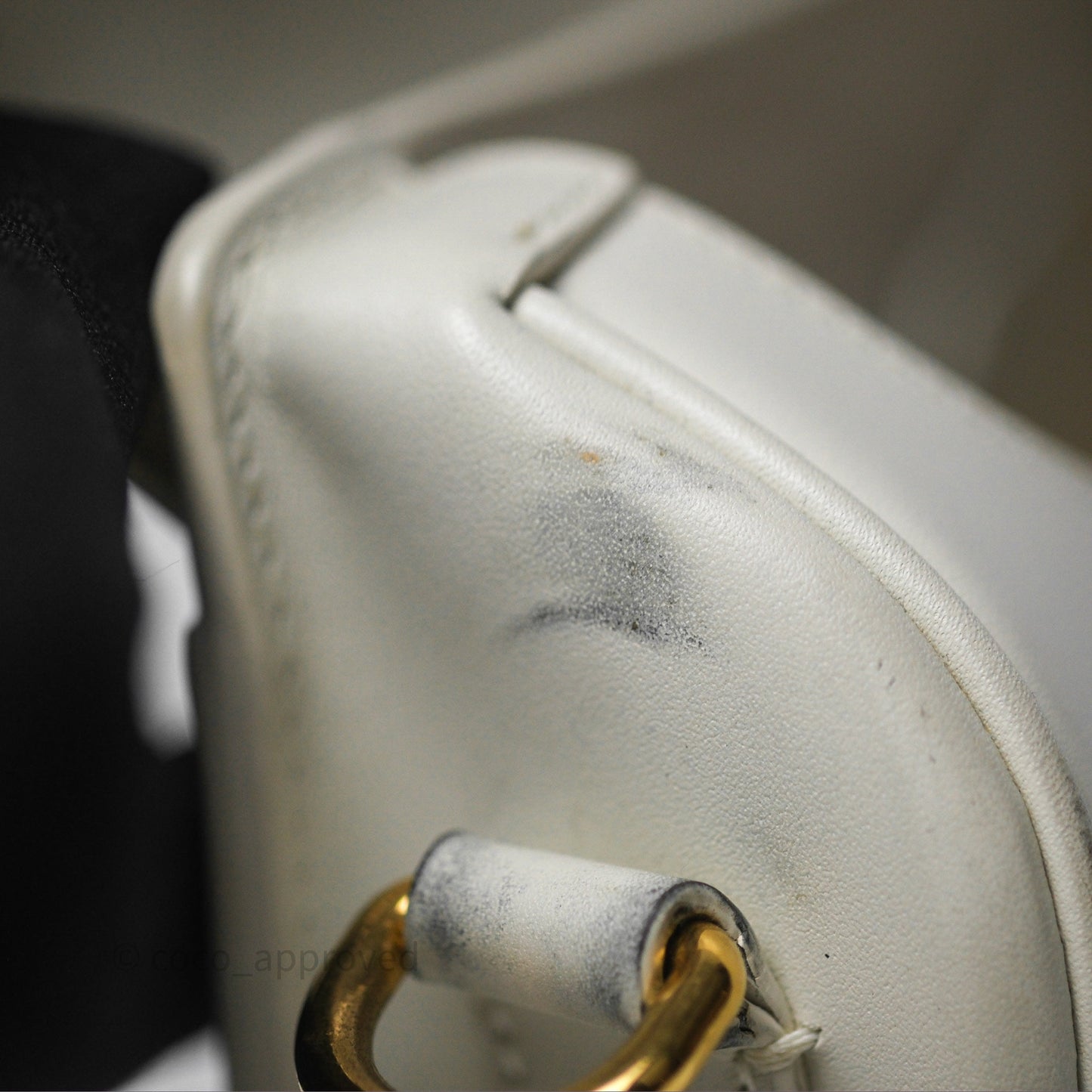 Christian Dior Bobby East-West Bag Calfskin White