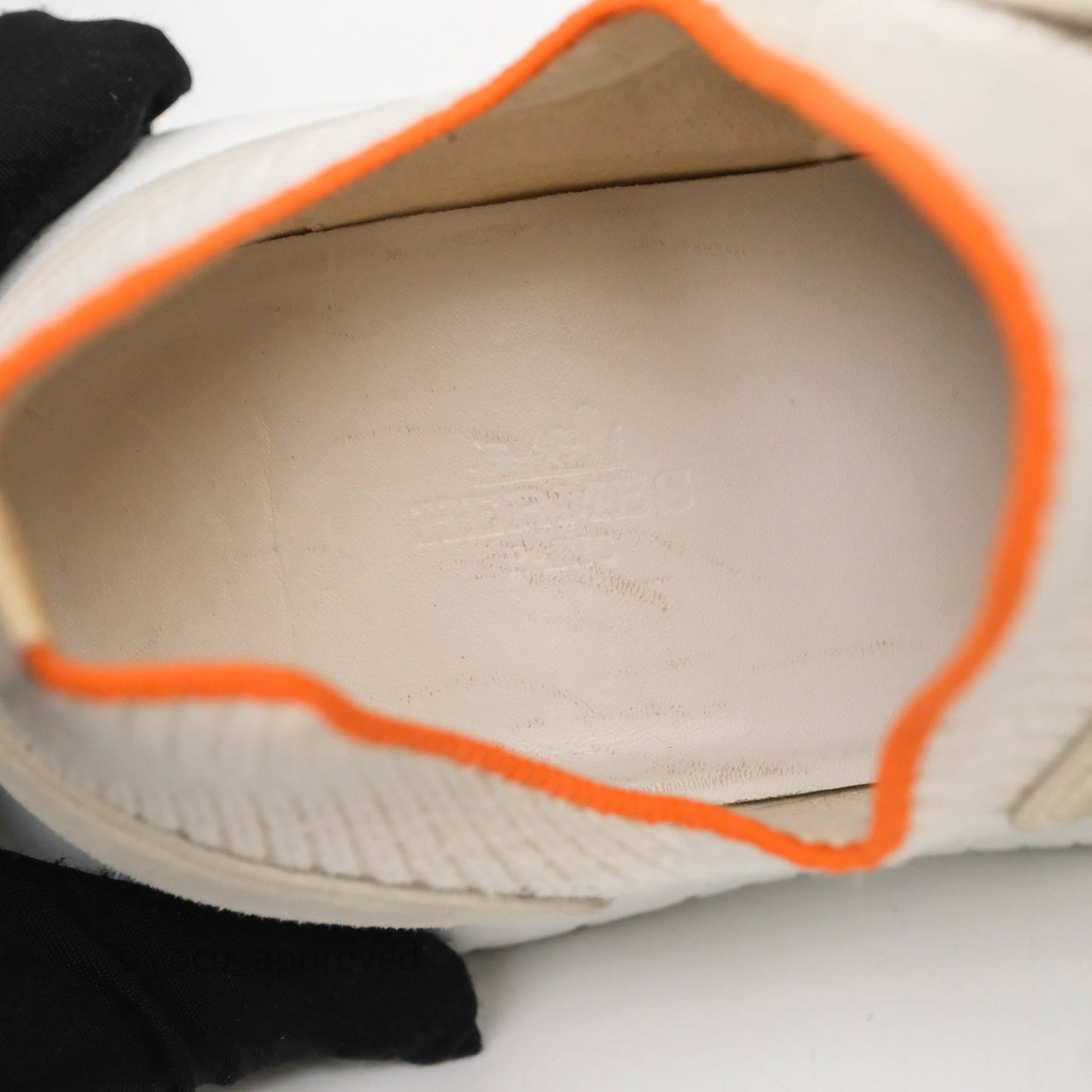 Hermès Crew Sneaker White Size 38