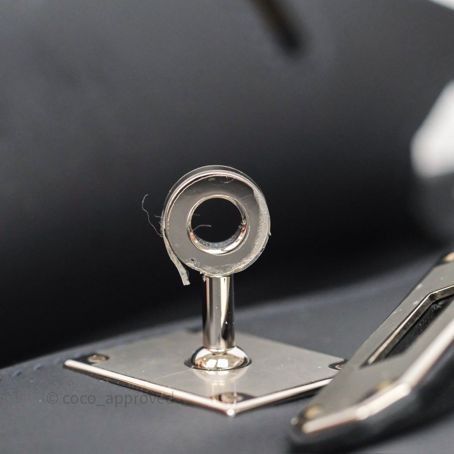 Hermès Mini Jypsiere Caban 3Y Swift Palladium Hardware