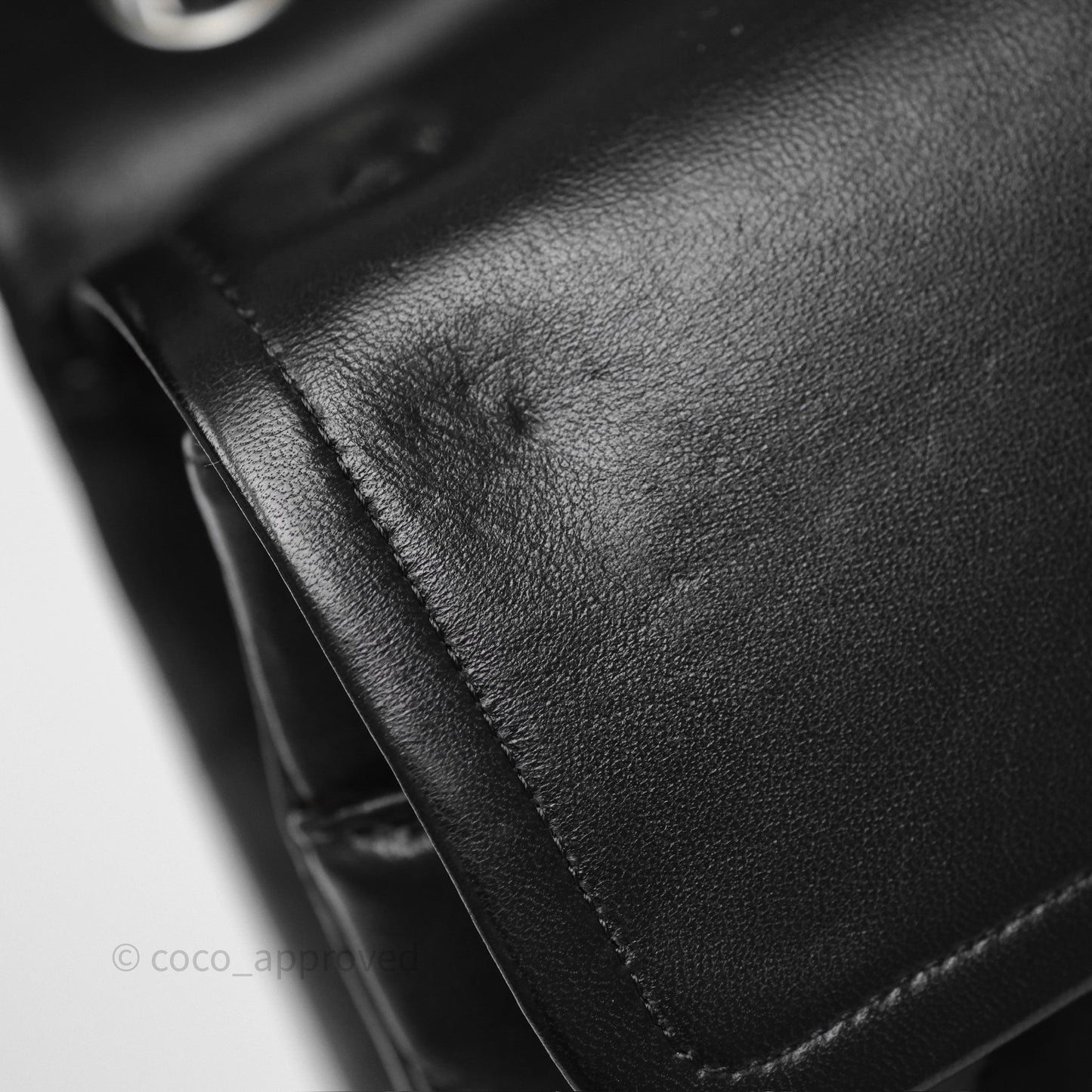 Chanel Jumbo Double Flap Black Lambskin Silver Hardware⁣⁣