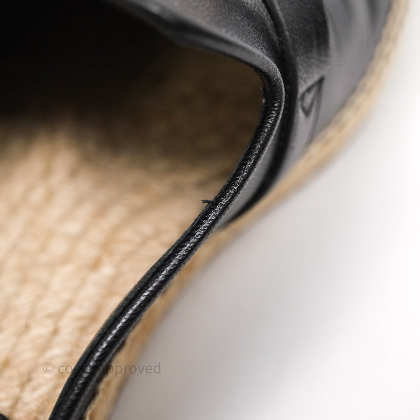 Hermes Feria Espadrille Noir Size 36