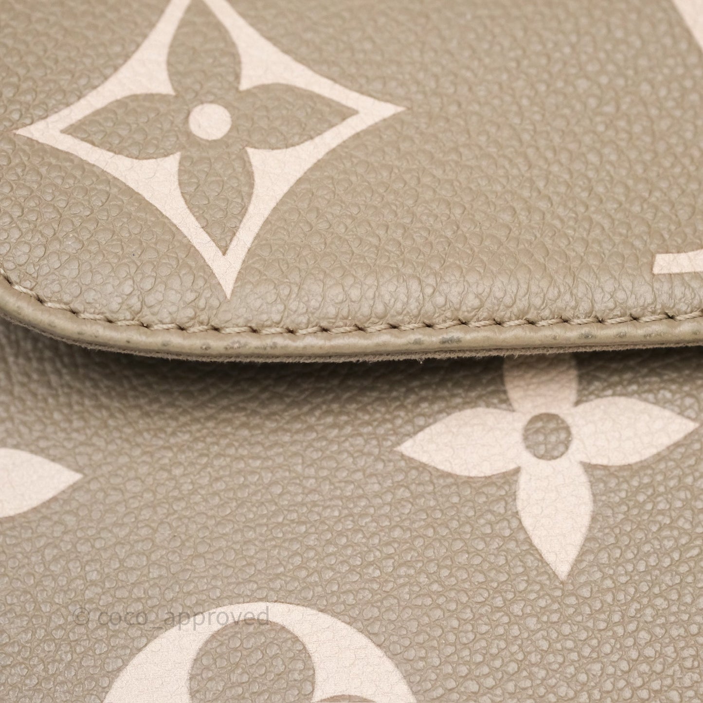 Louis Vuitton Ivy Wallet on Chain Monogram Empreinte Dove/Cream