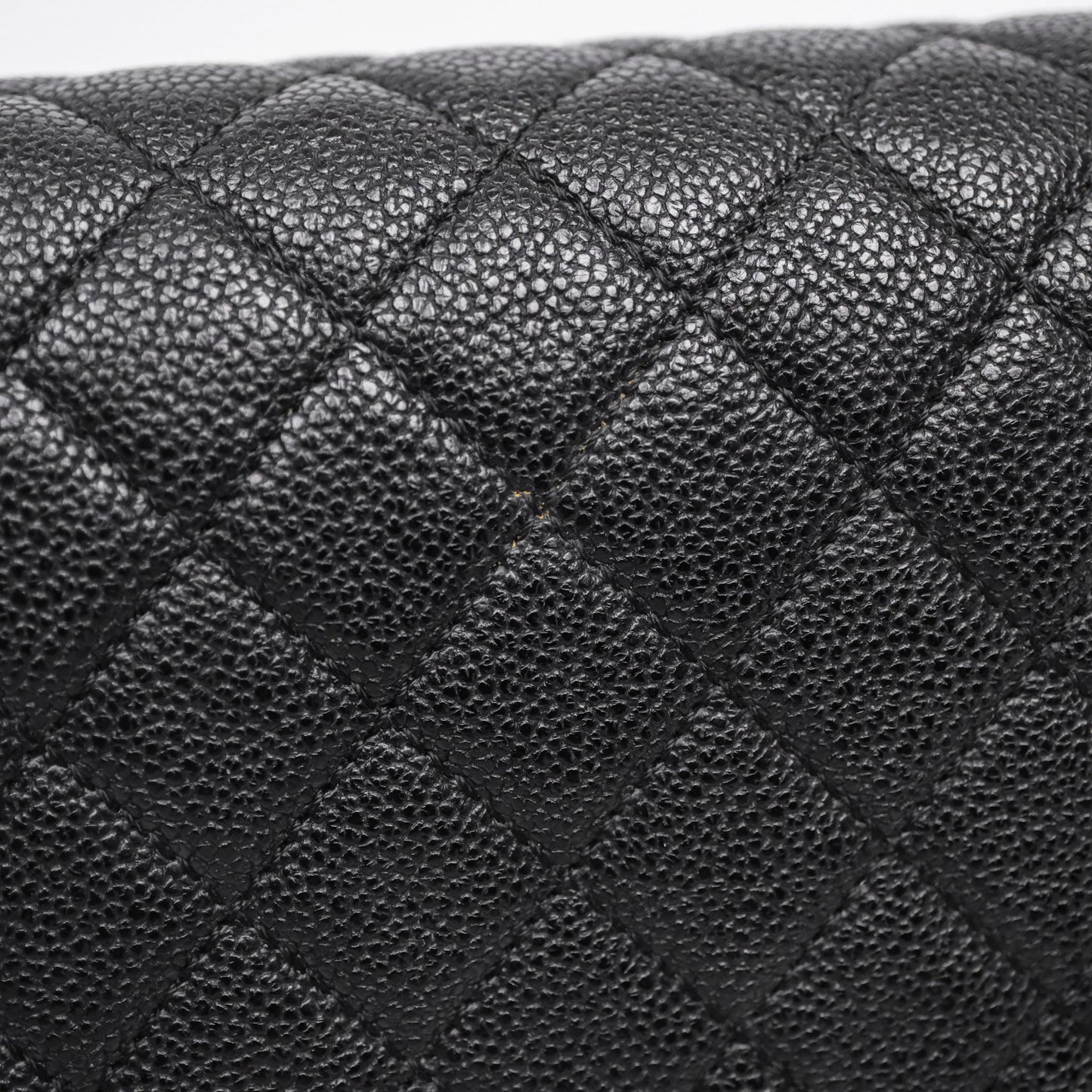 Chanel Quilted New Medium Boy Black Caviar Ruthenium Hardware