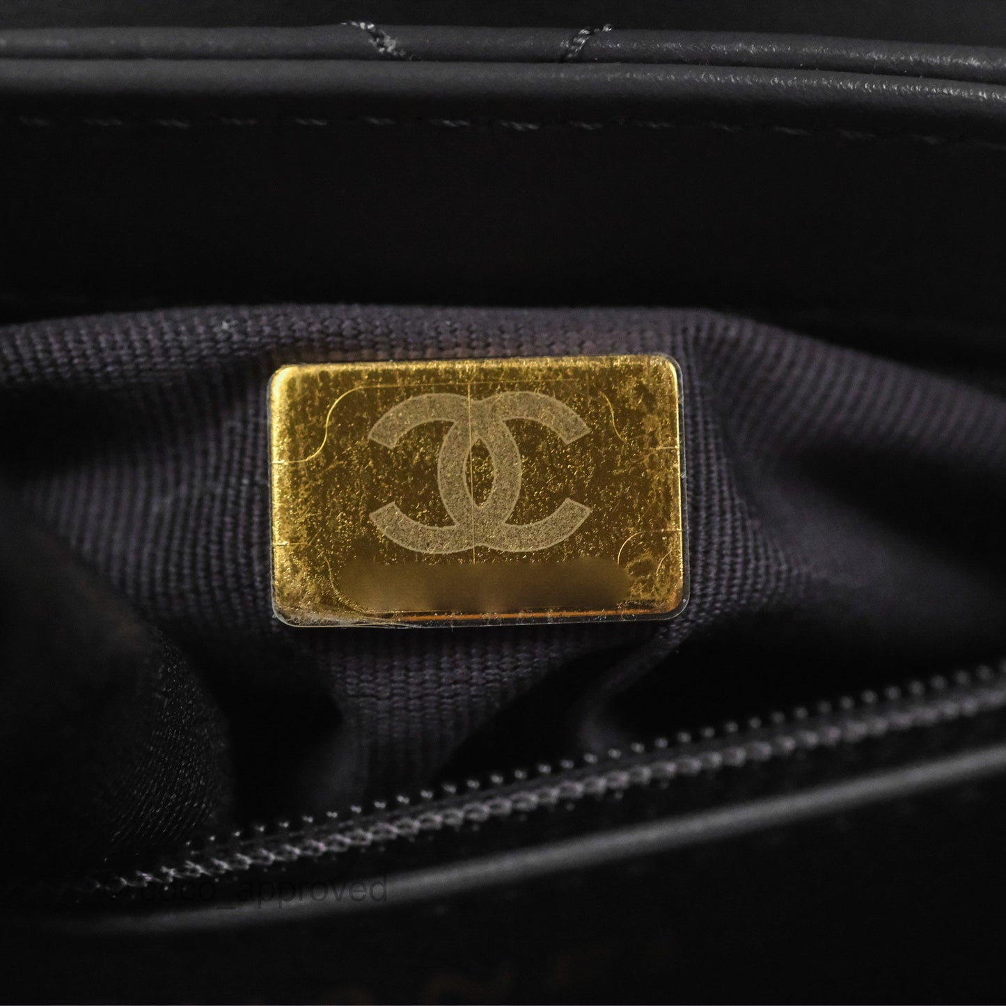Chanel Kelly Bag Quilted Grey Shiny Calfskin Aged Gold Hardware