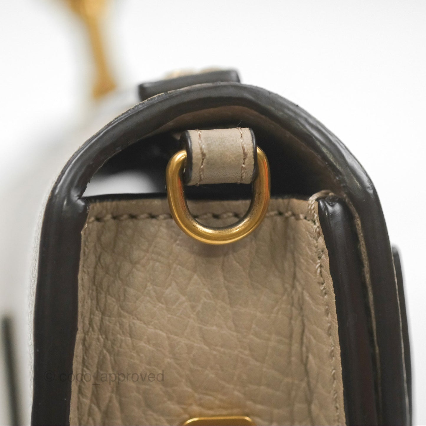 Chloé Nile Minaudière Bracelets Bag Motty Grey Calfskin