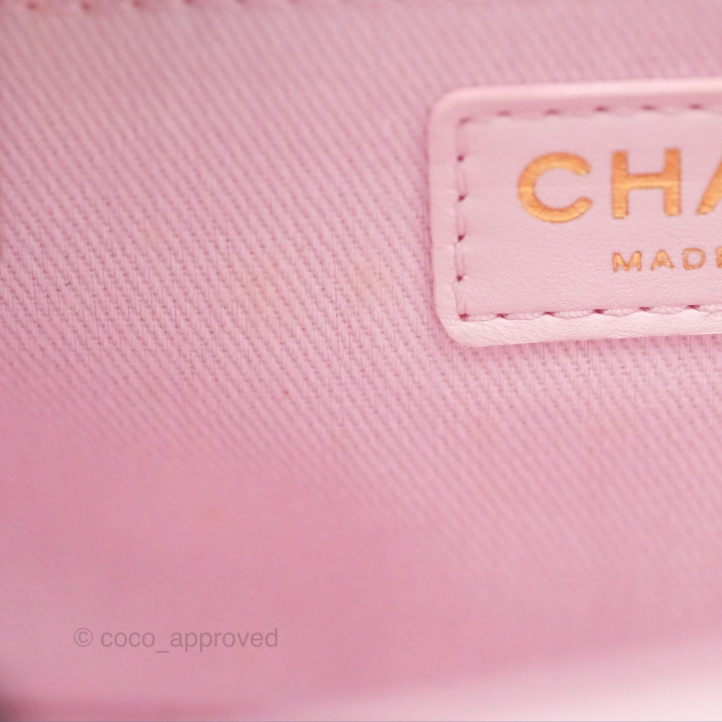 Chanel Quilted Small Business Affinity Flap Light Pink Caviar Gold Hardware