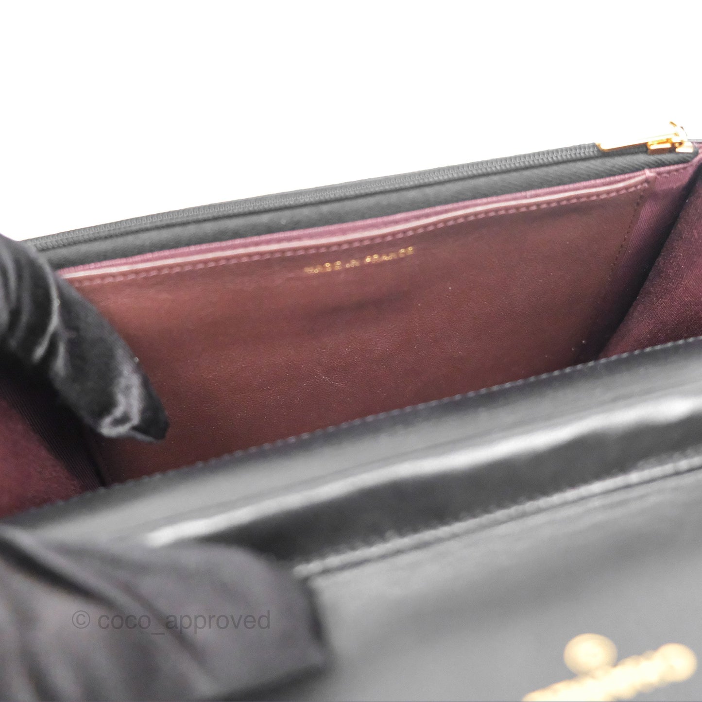 Chanel Quilted Classic WOC Black Lambskin Gold Hardware