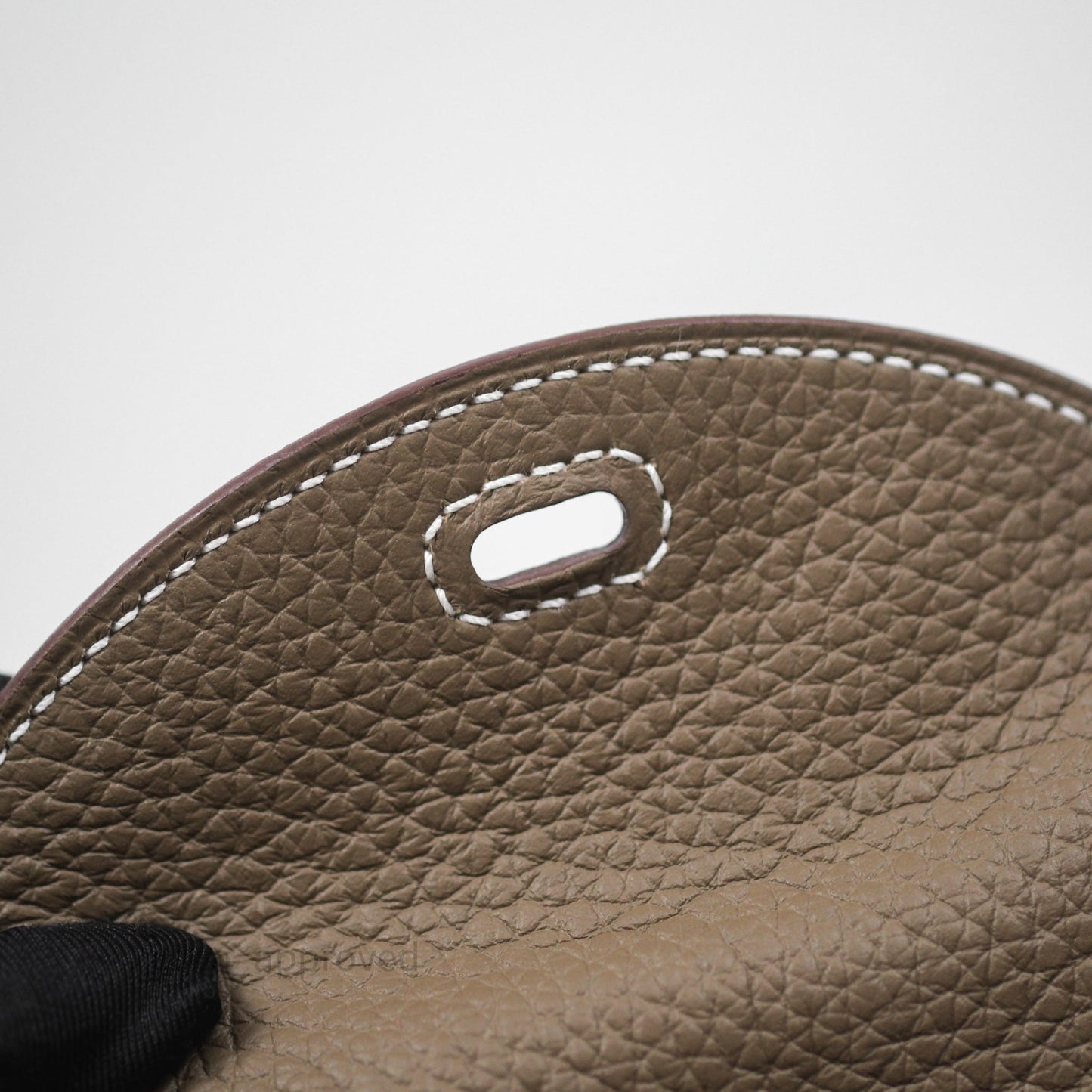 Hermès Mini Lindy 20 Etoupe 18 Clemence Gold Hardware