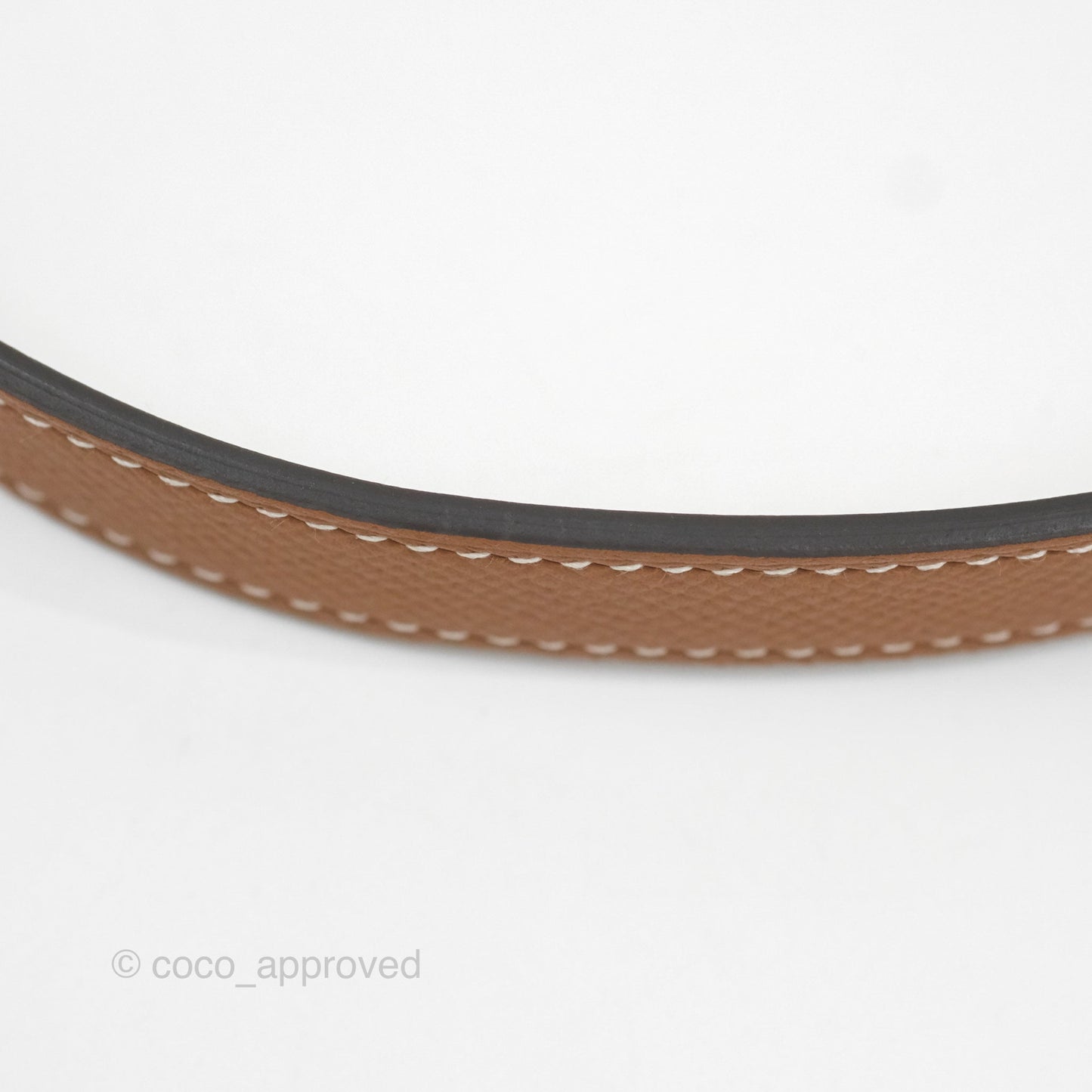 Hermès Kelly Buckle Belt 37 Gold Epsom Gold Hardware