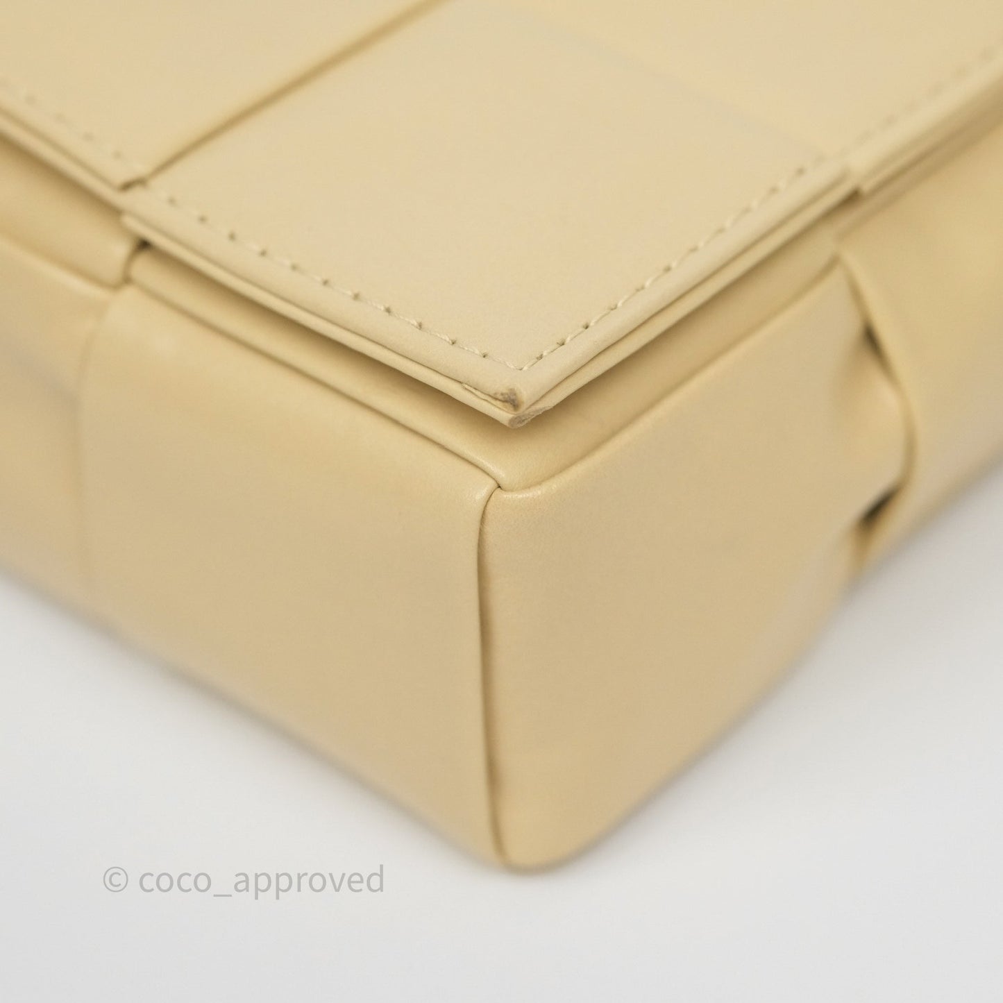 Bottega Veneta Cassette Mini Bag Porridge Calfskin