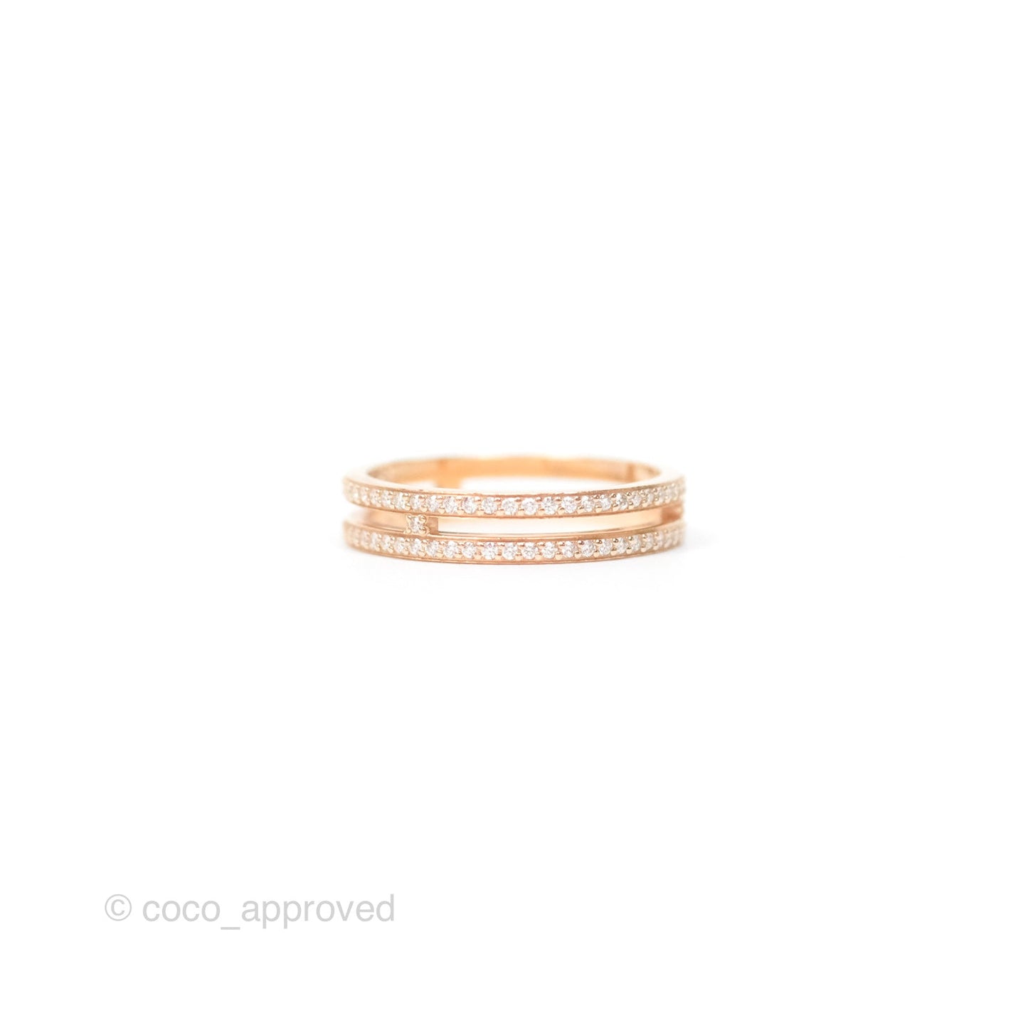 Hermes Ariane Band PM Diamonds Rose Gold