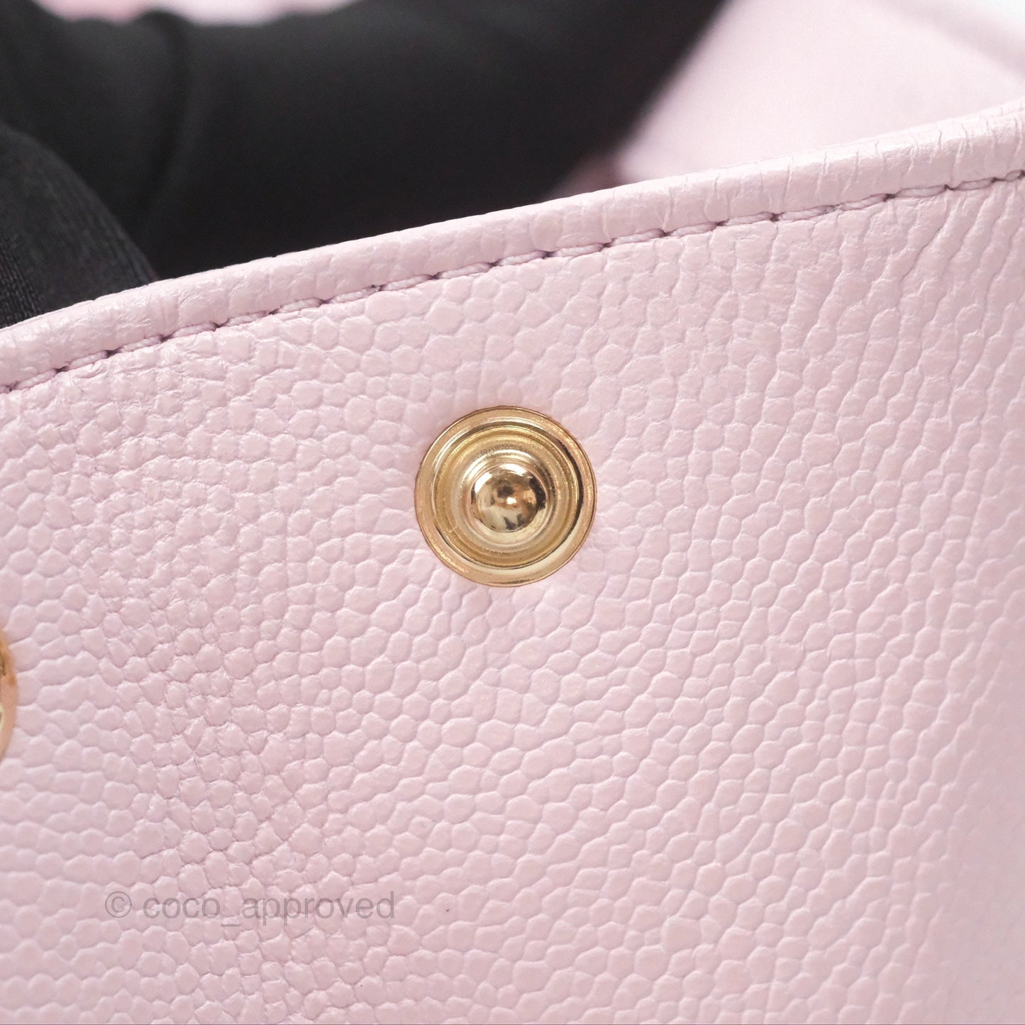 Chanel Quilted Small Business Affinity Flap Light Pink Caviar Gold Hardware