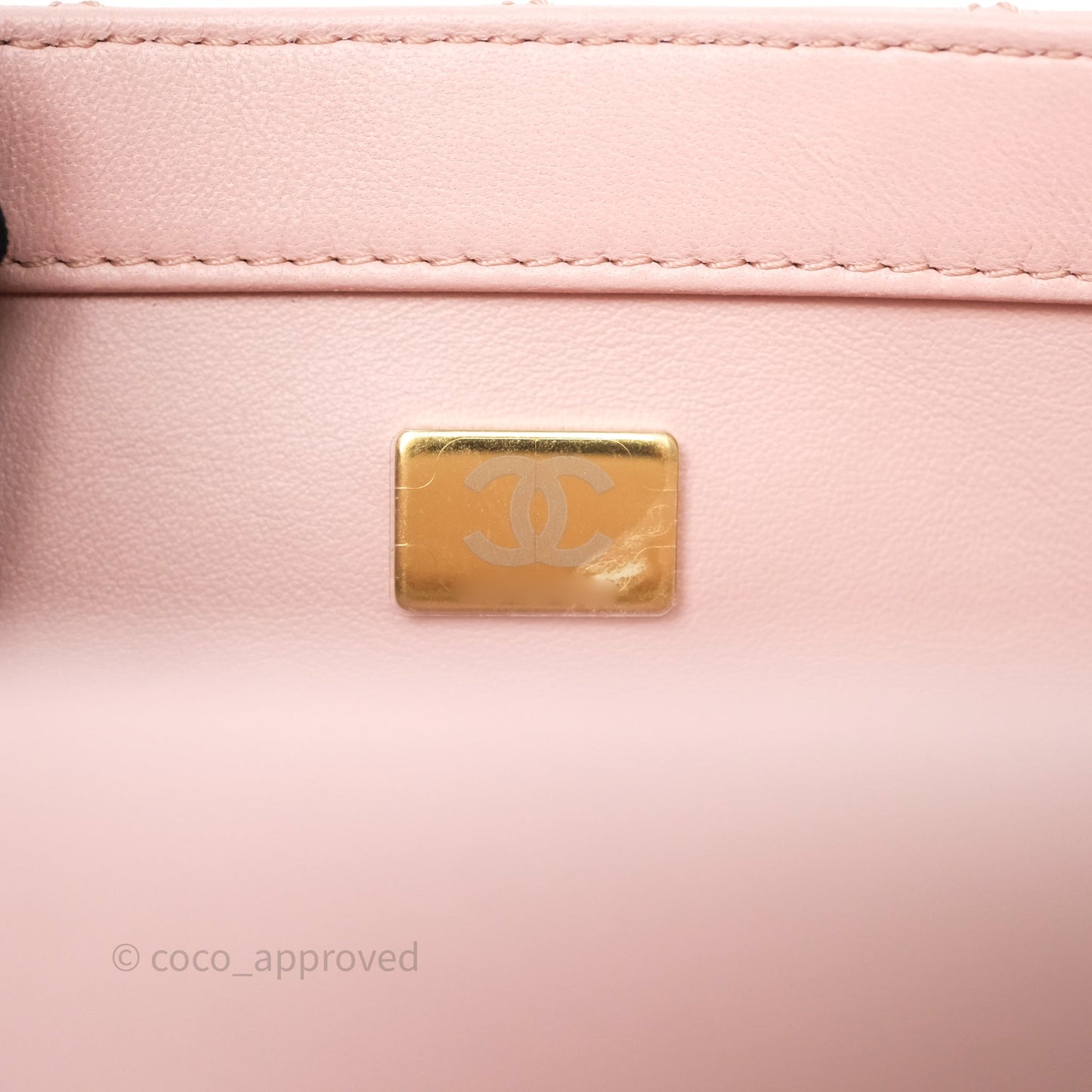 Chanel Quilted Flap Bag With Camellia Adjustable Lambskin Pink Aged Gold Hardware