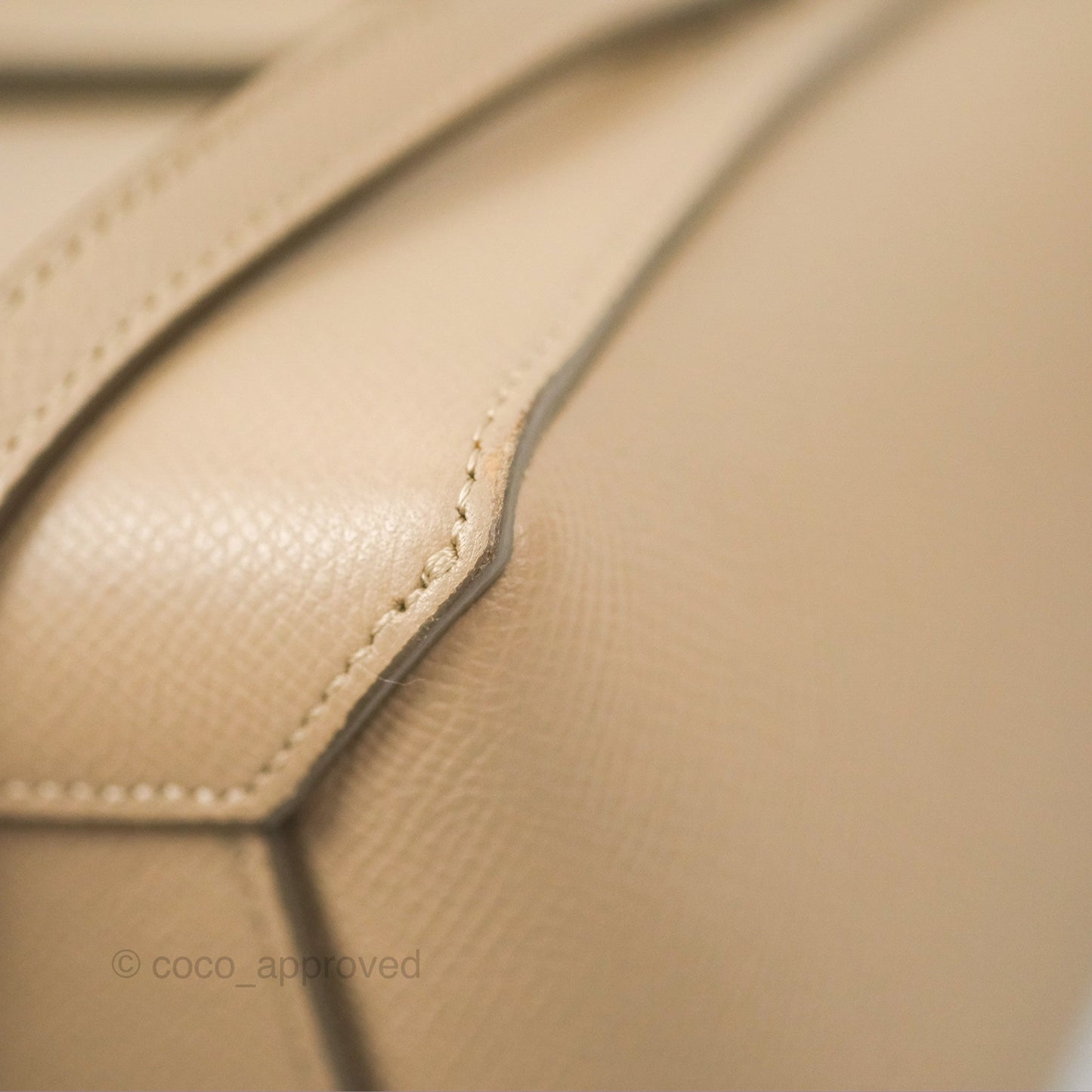 Celine Nano Belt Bag Light Taupe Grained Calfskin Gold Hardware