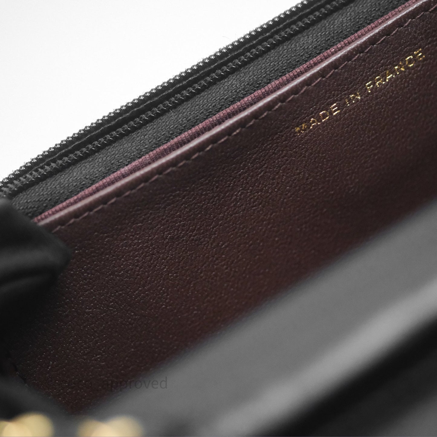 Chanel Quilted Classic Wallet on Chain WOC Black Lambskin Gold Hardware